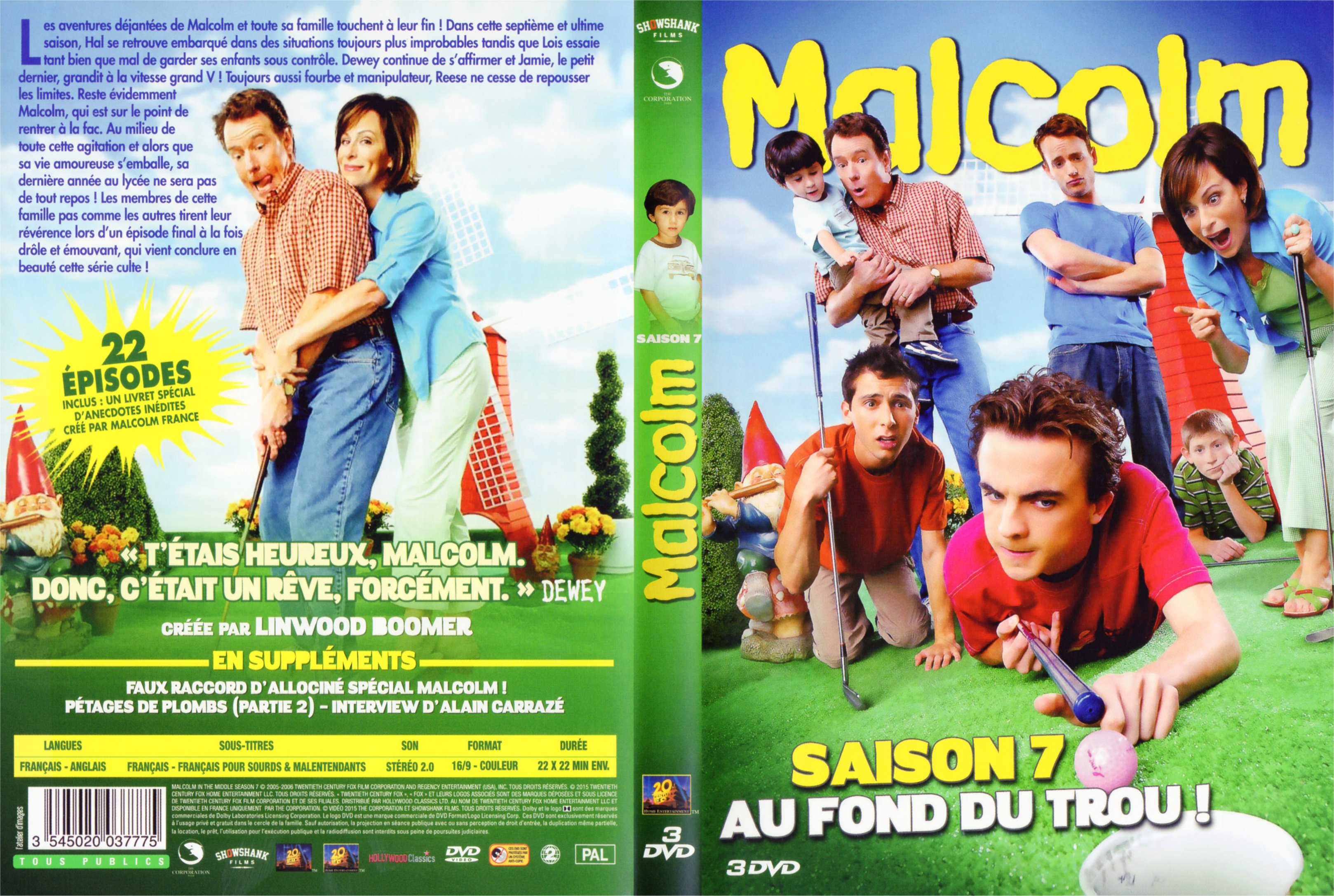 Jaquette DVD Malcolm Saison 7