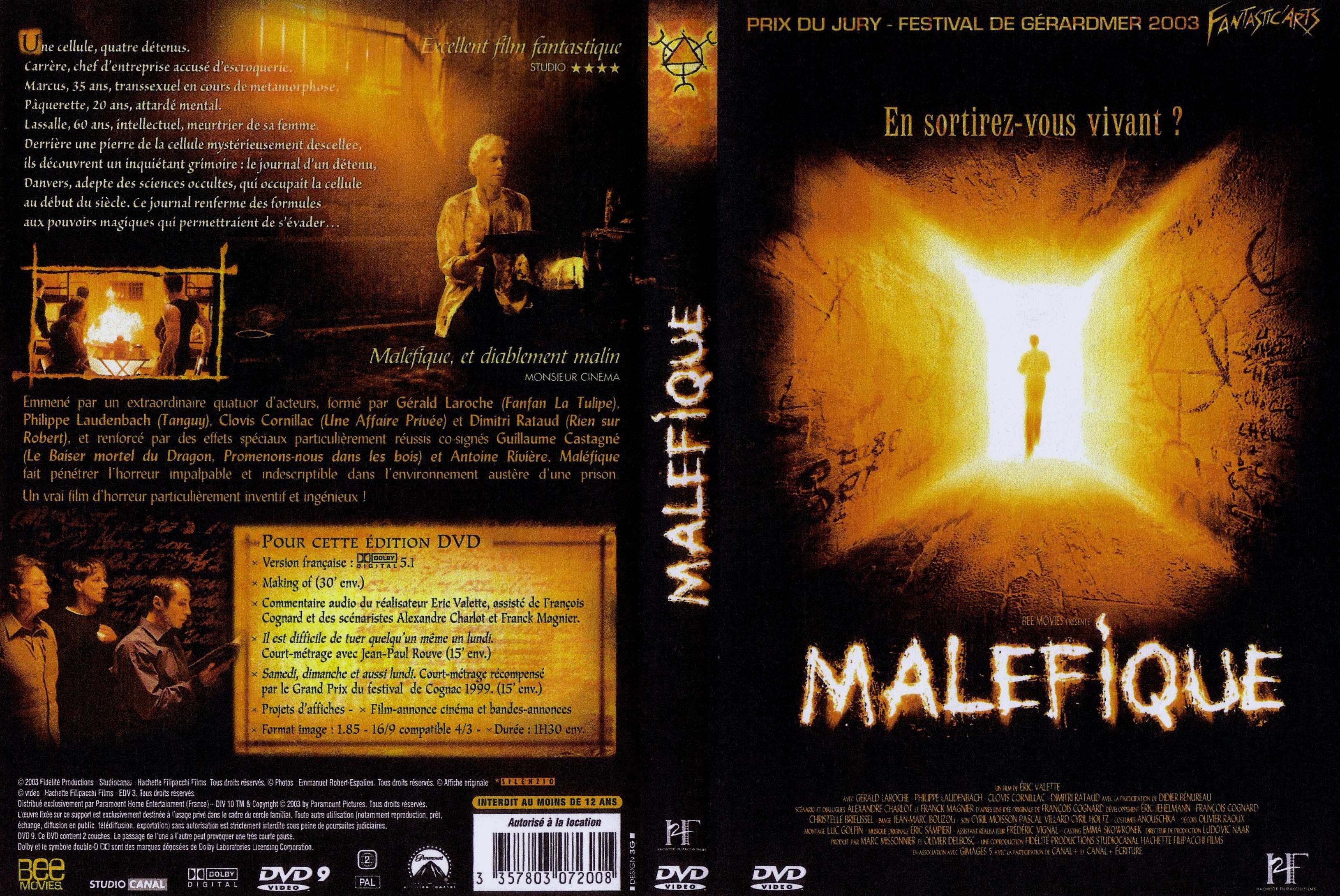 Jaquette DVD Malefique