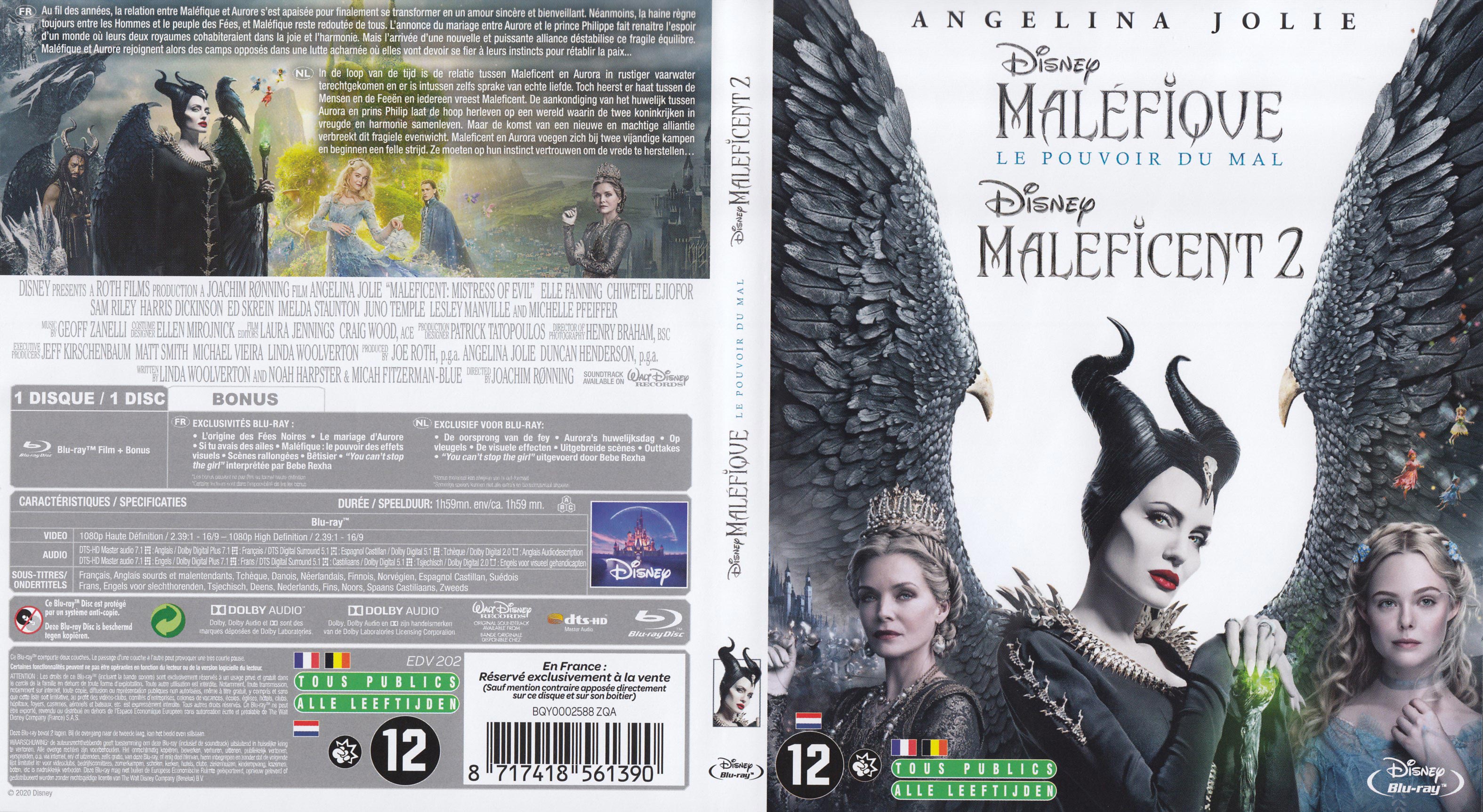 Jaquette DVD Malfique : Le Pouvoir du Mal (BLU-RAY)