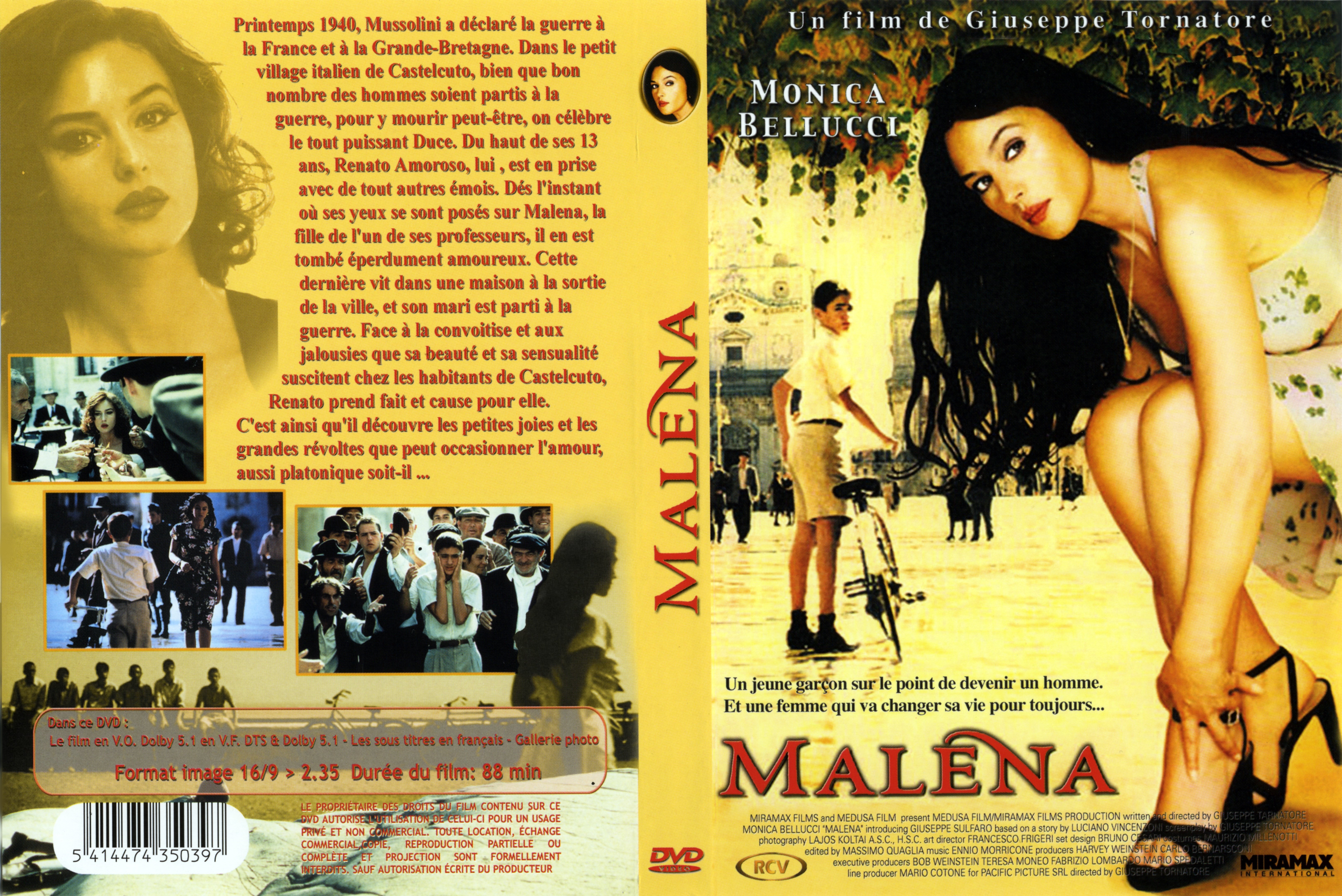 Jaquette DVD Malena