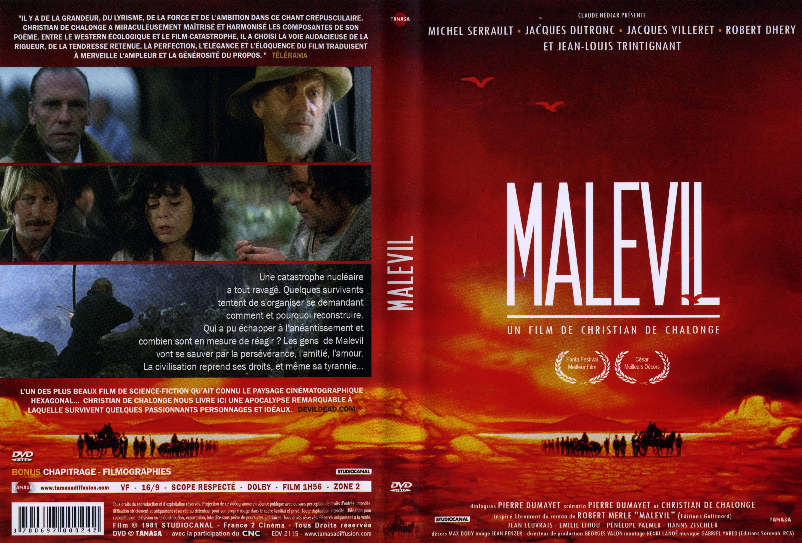 Jaquette DVD Malevil v2
