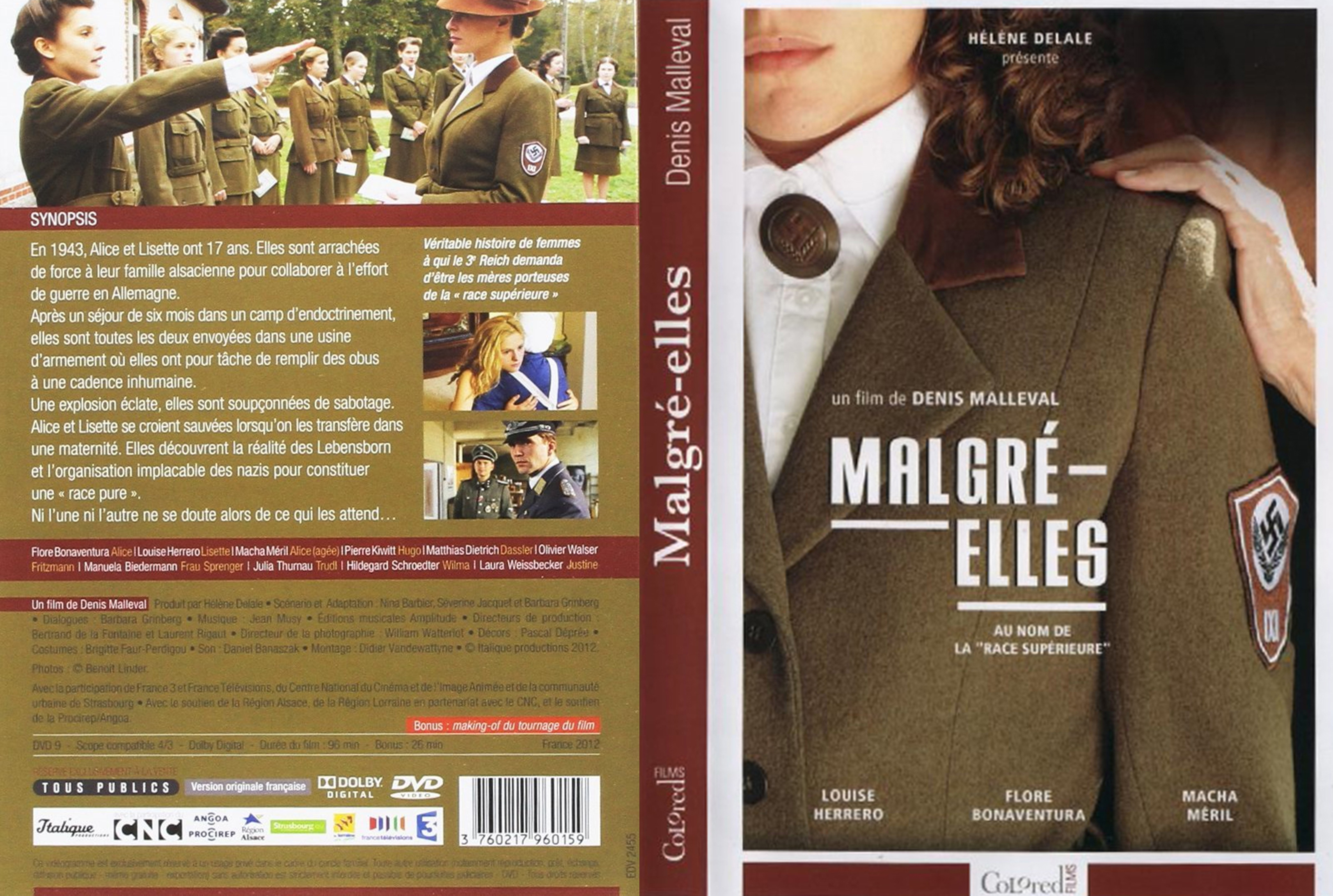 Jaquette DVD Malgr elles