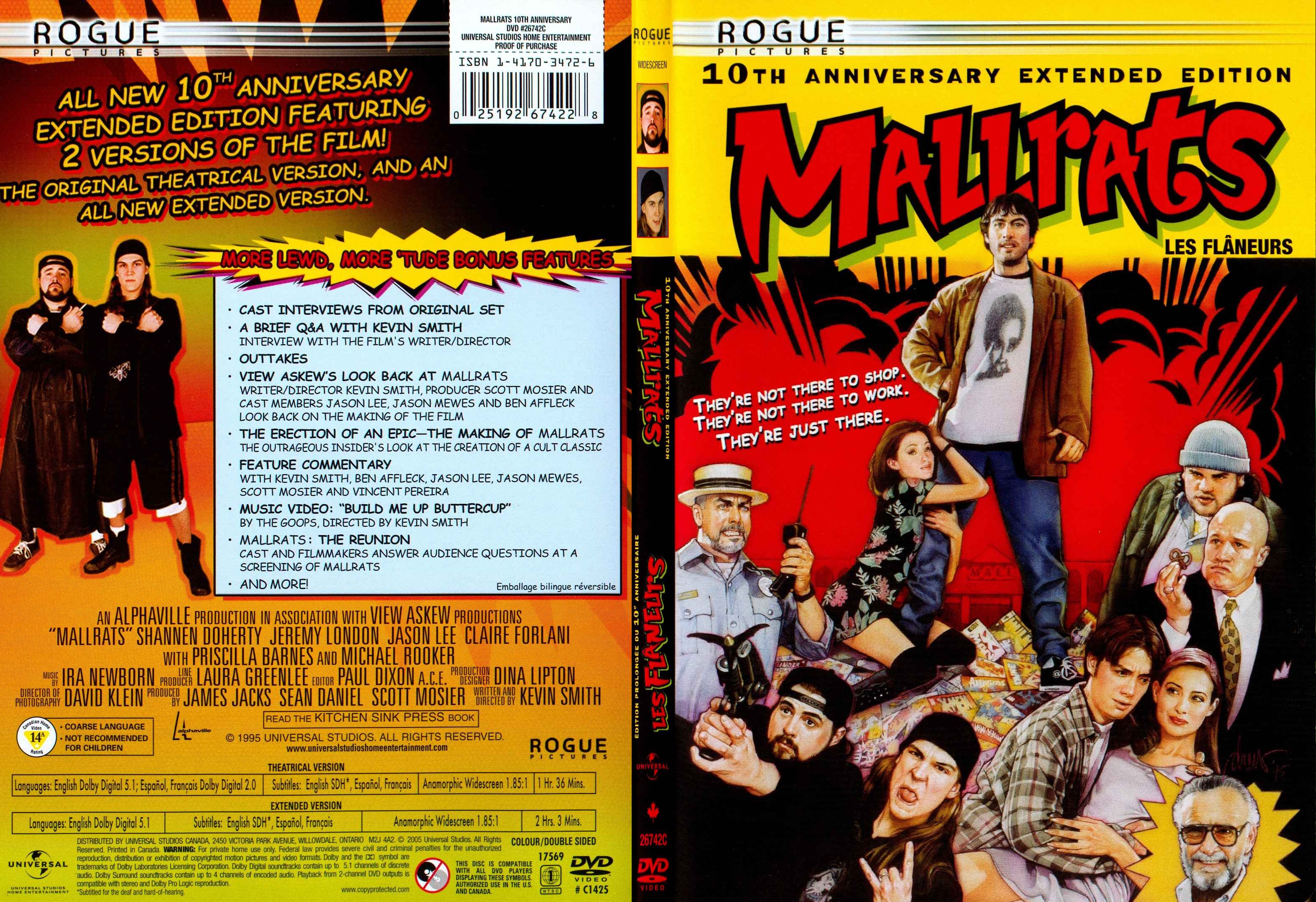 Jaquette DVD Mallrats - SLIM