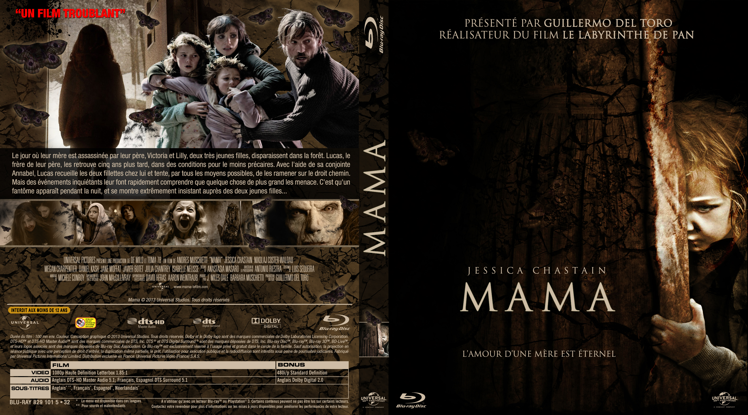 Jaquette DVD Mama custom (BLU-RAY)