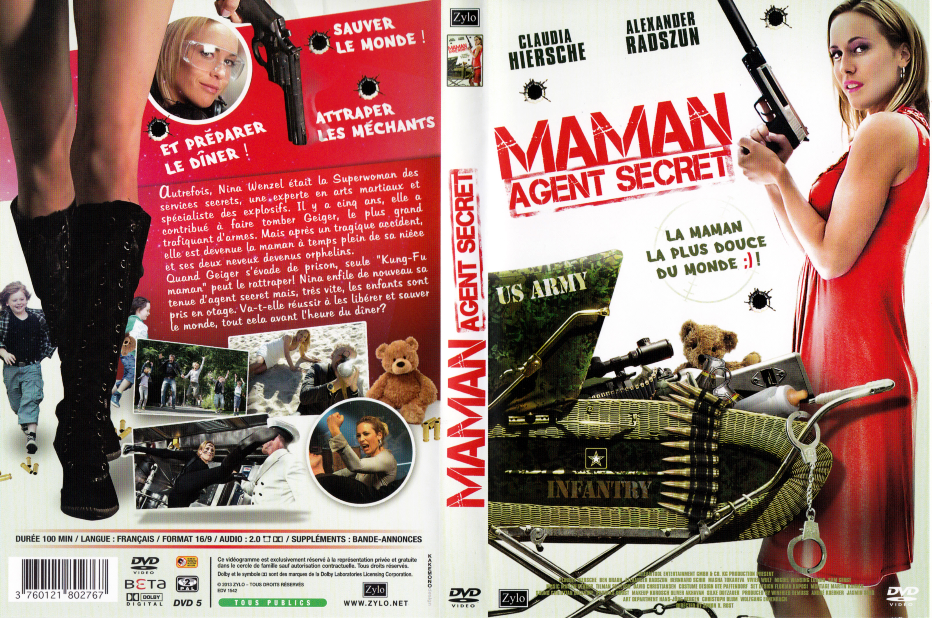 Jaquette DVD Maman Agent secret - Profession espionne
