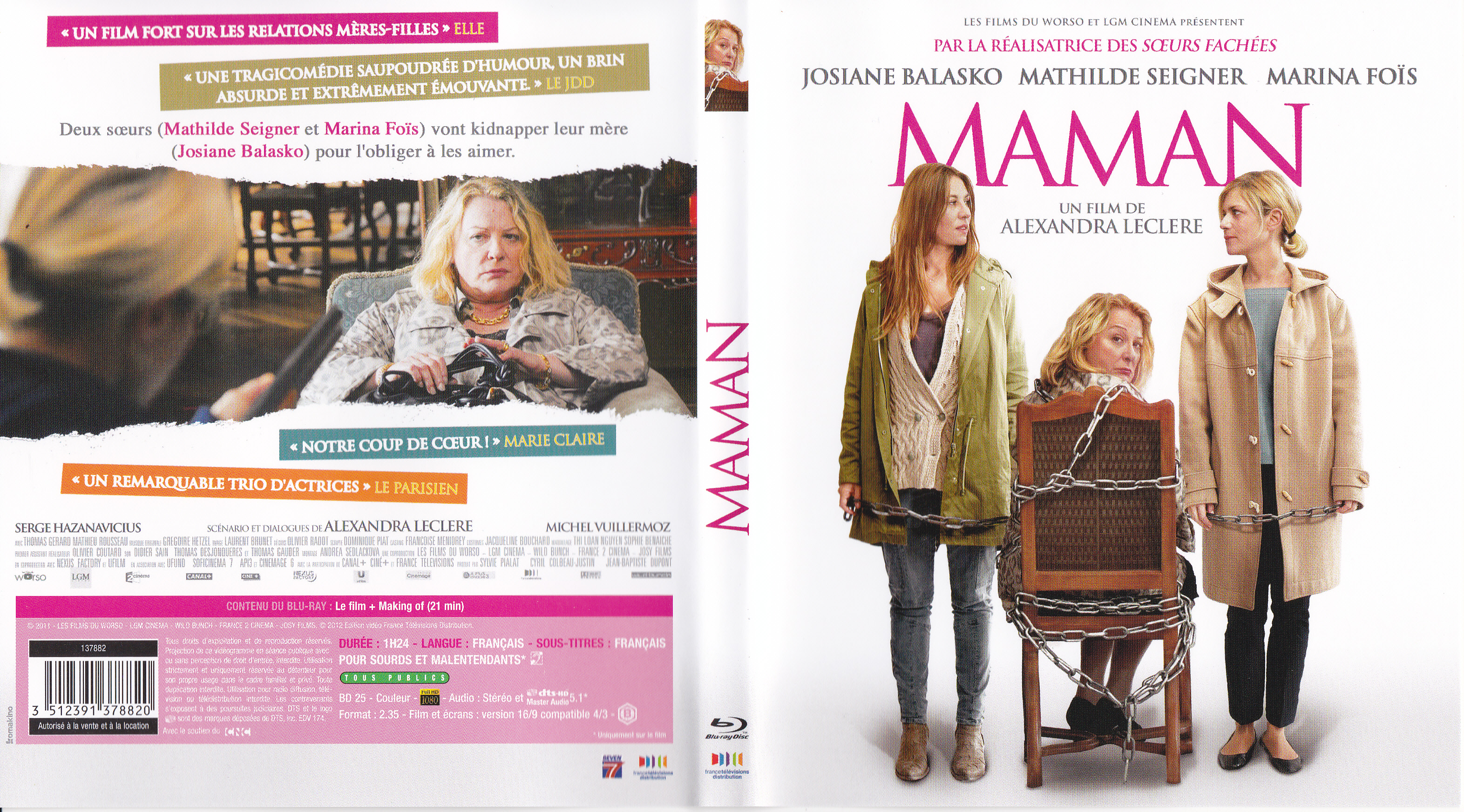Jaquette DVD Maman (BLU-RAY)