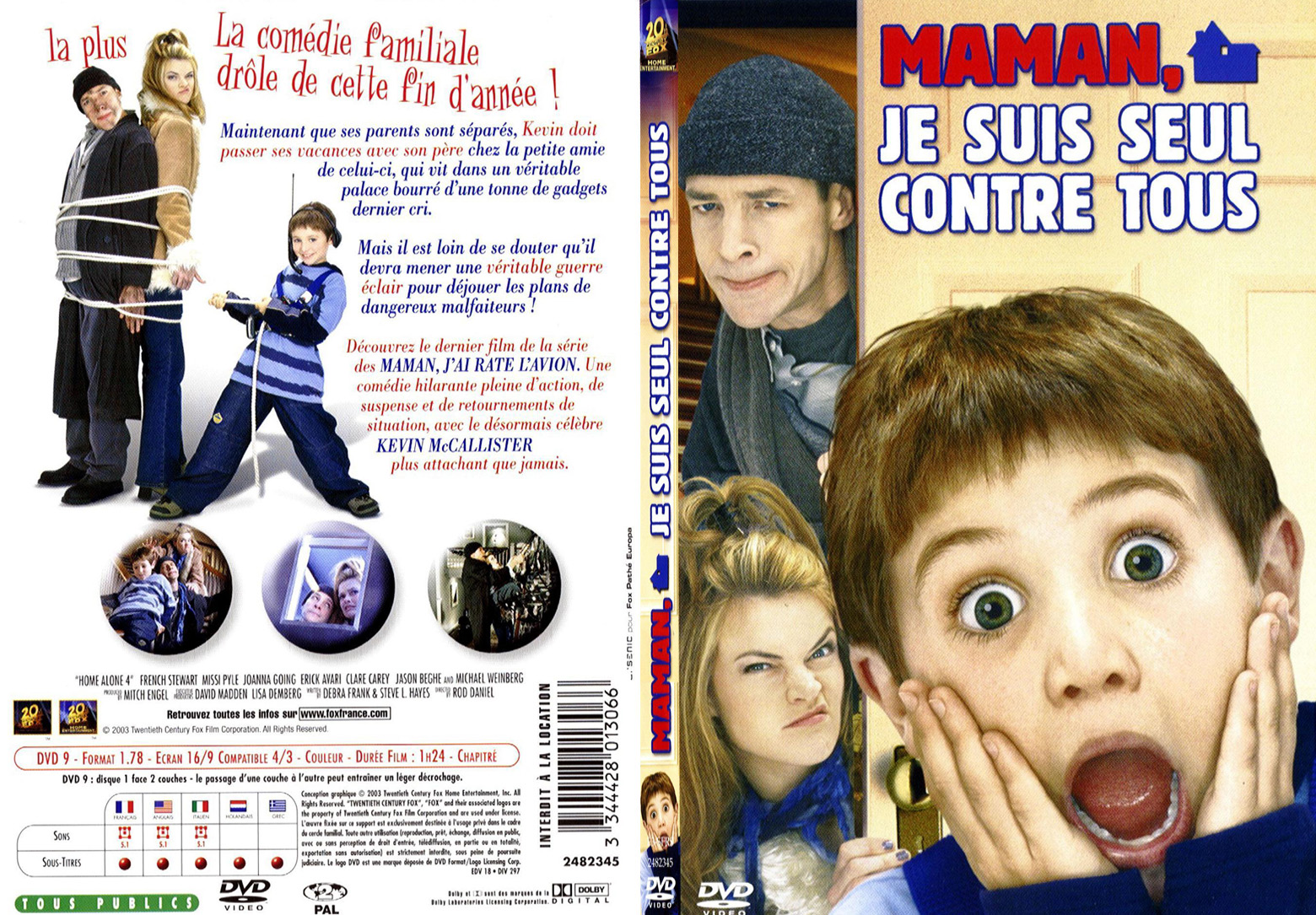 Jaquette DVD Maman je suis seul contre tous - SLIM