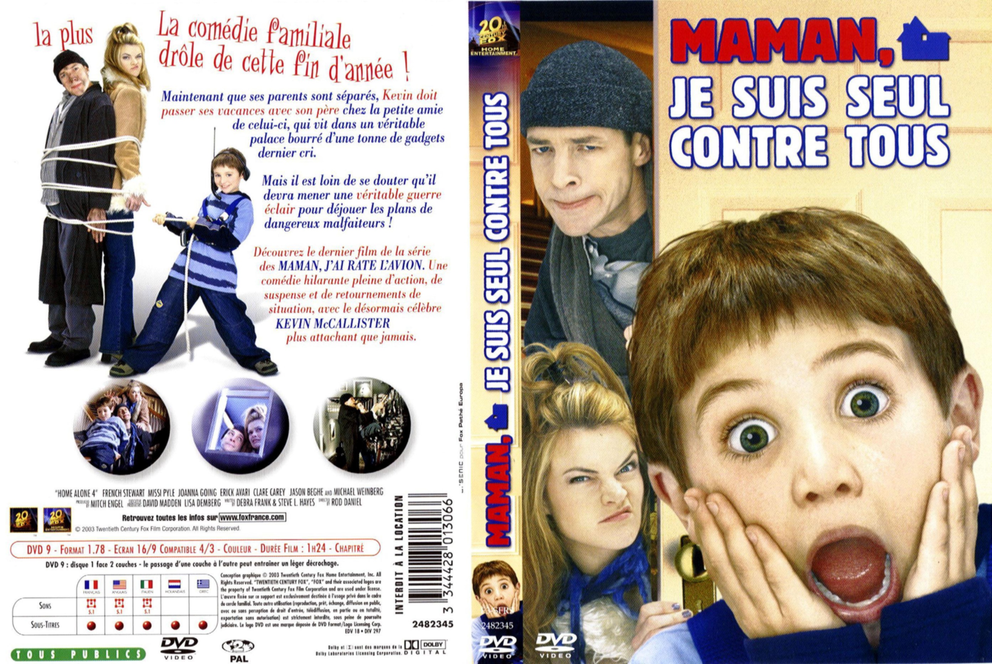 Jaquette DVD Maman je suis seul contre tous v2