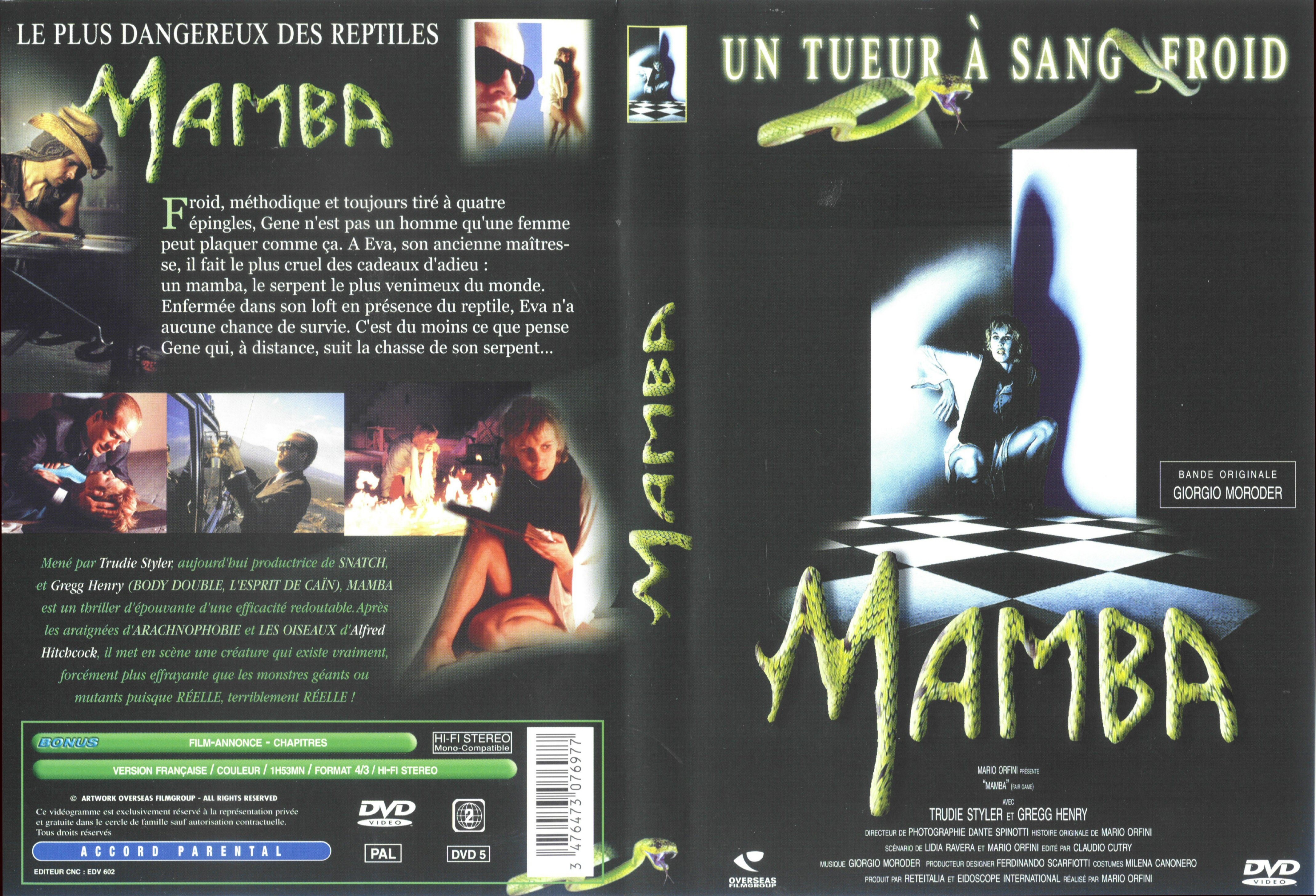Jaquette DVD Mamba