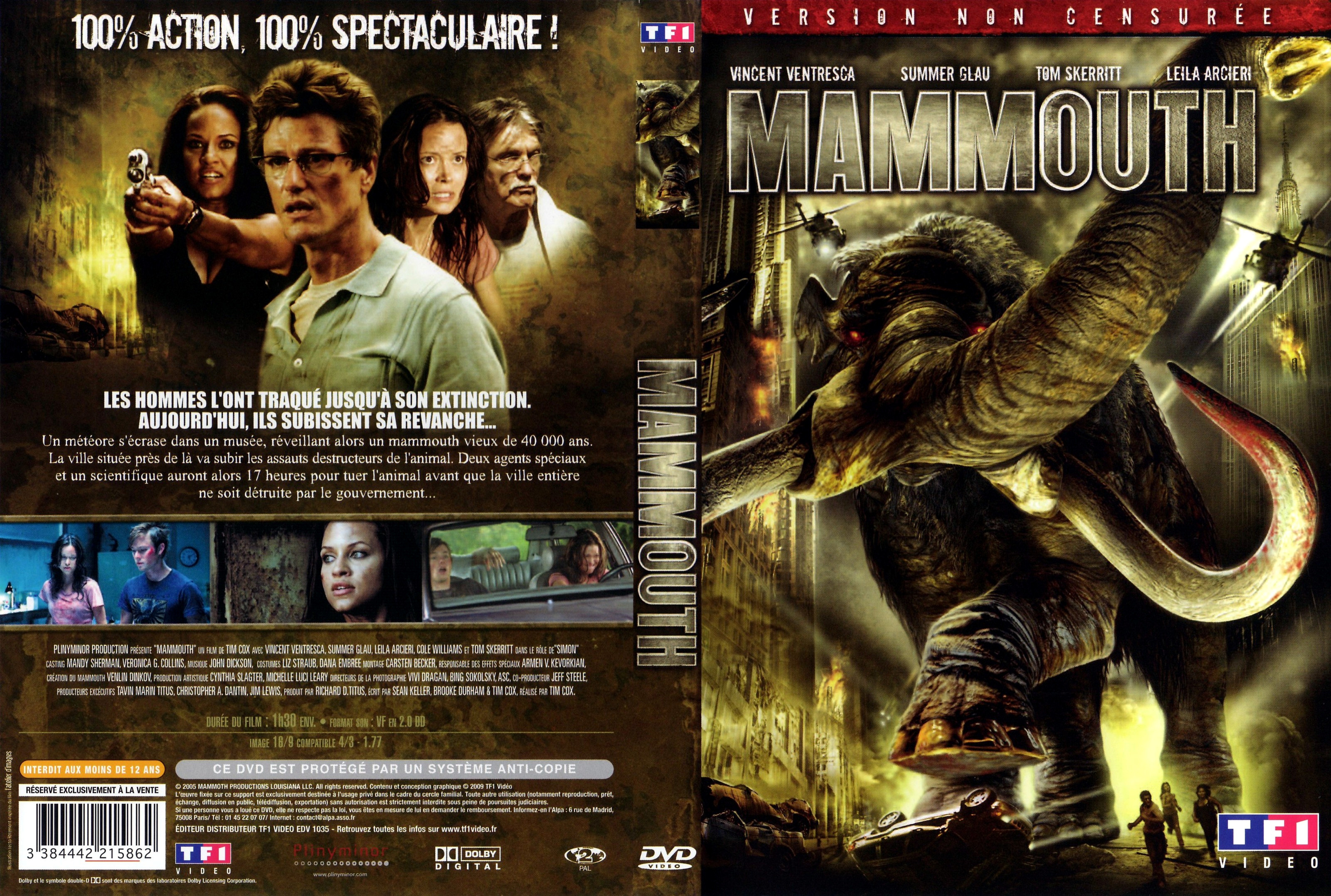Jaquette DVD Mammouth