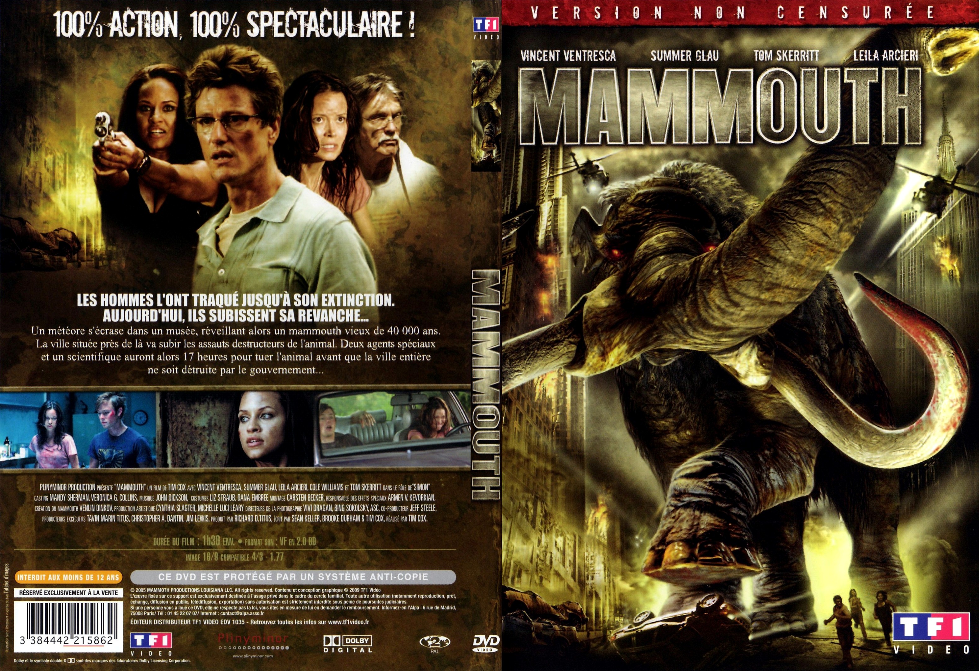 Jaquette DVD Mammouth - SLIM