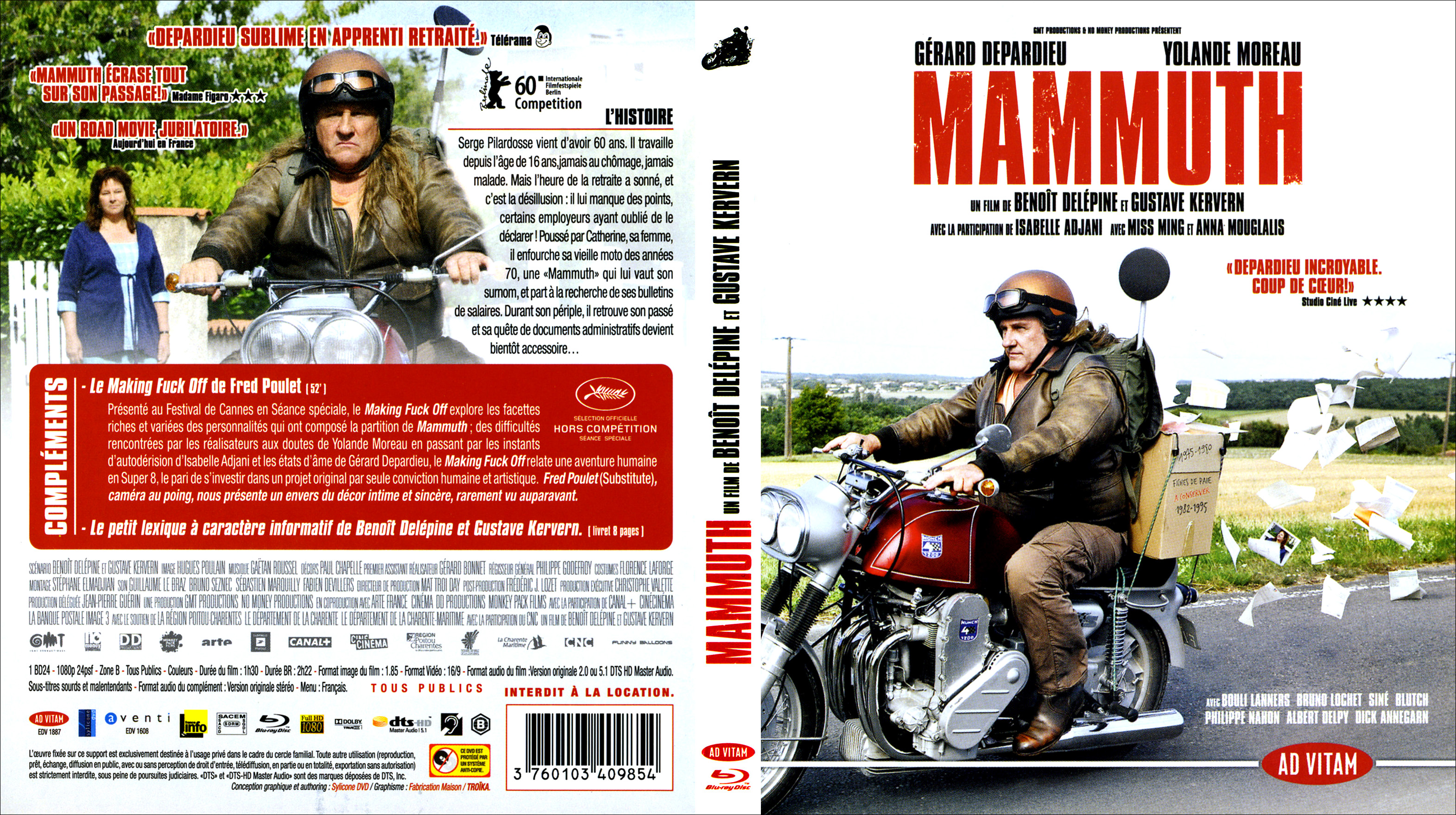 Jaquette DVD Mammuth (BLU-RAY)