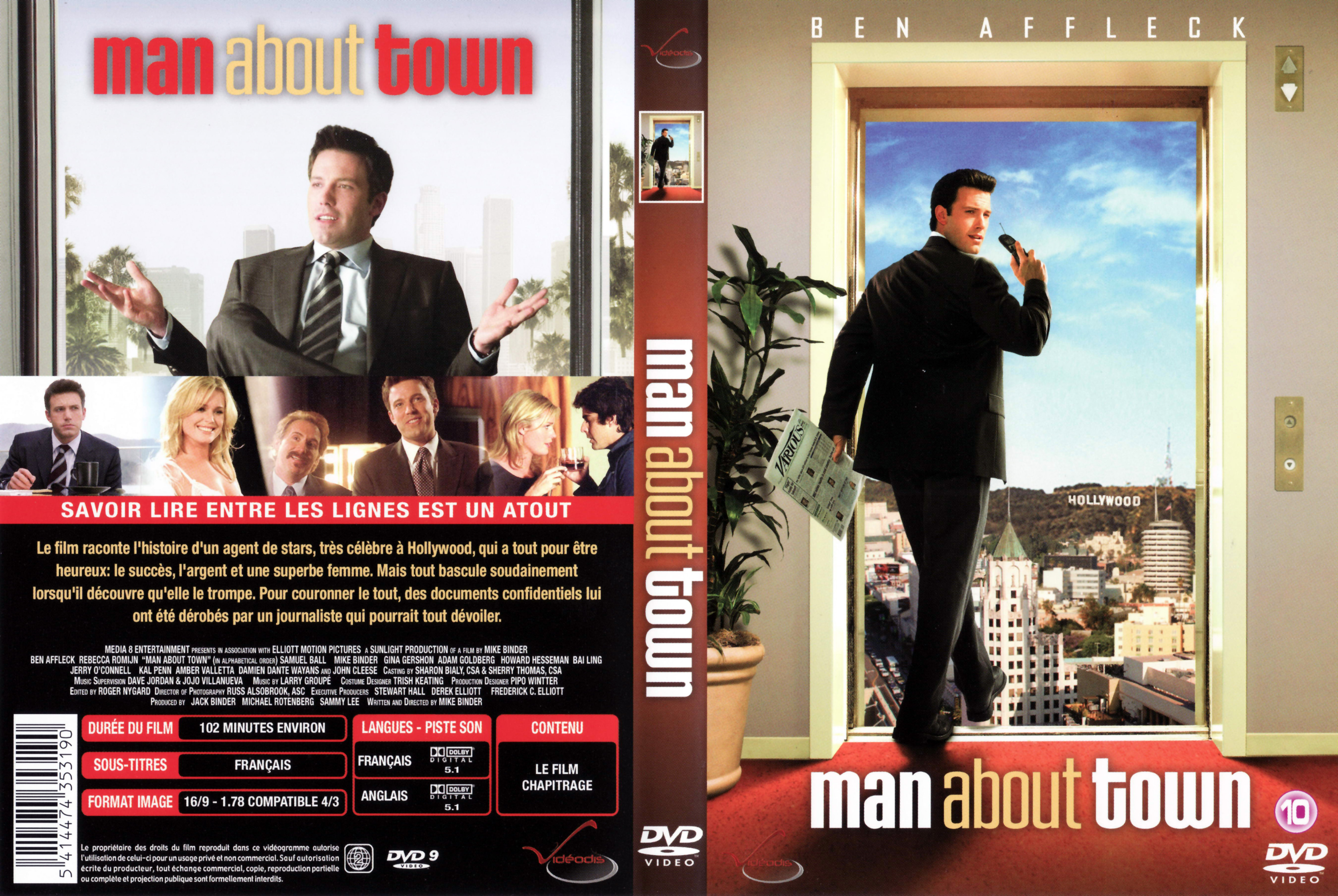 Jaquette DVD Man about town