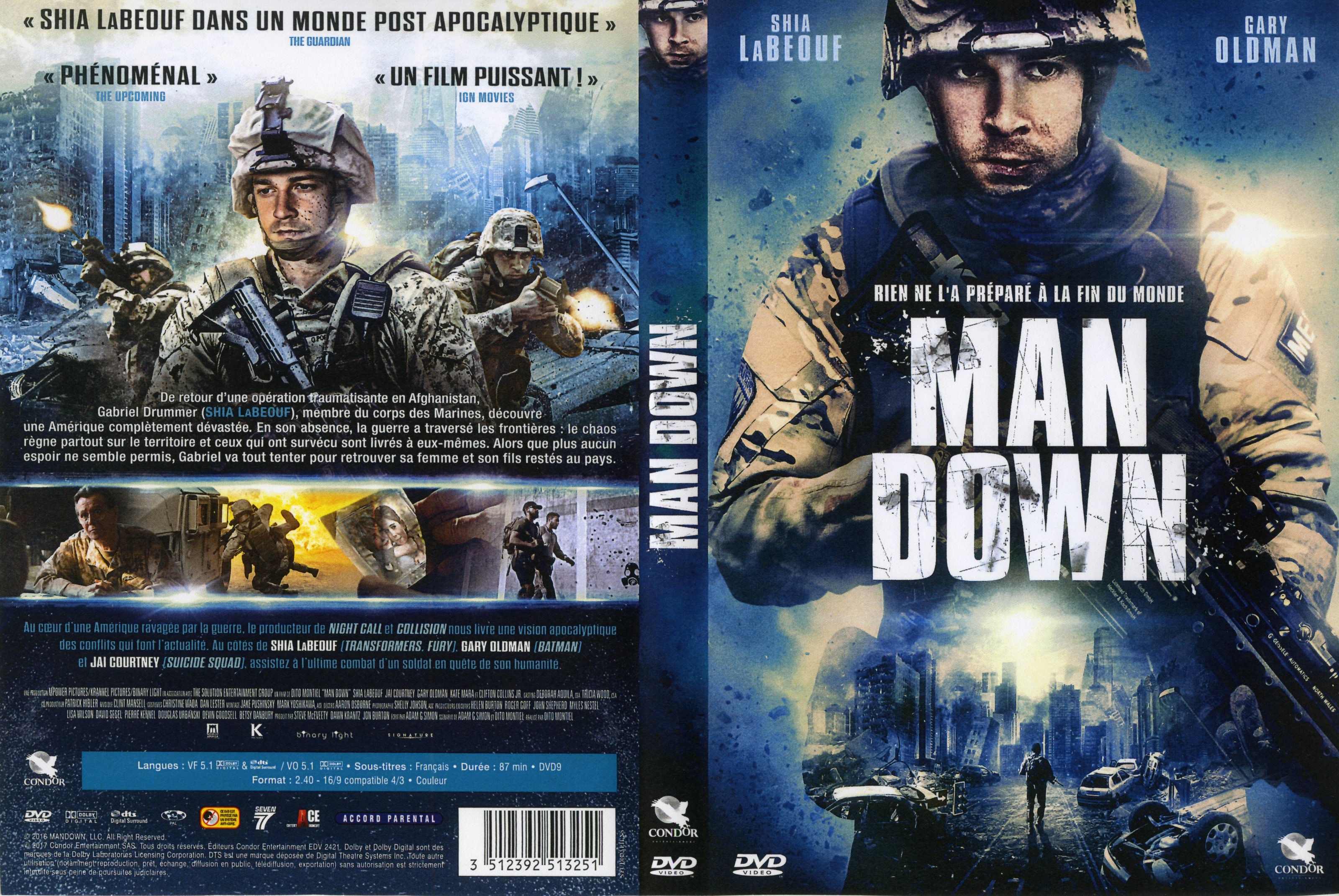 Jaquette DVD Man down