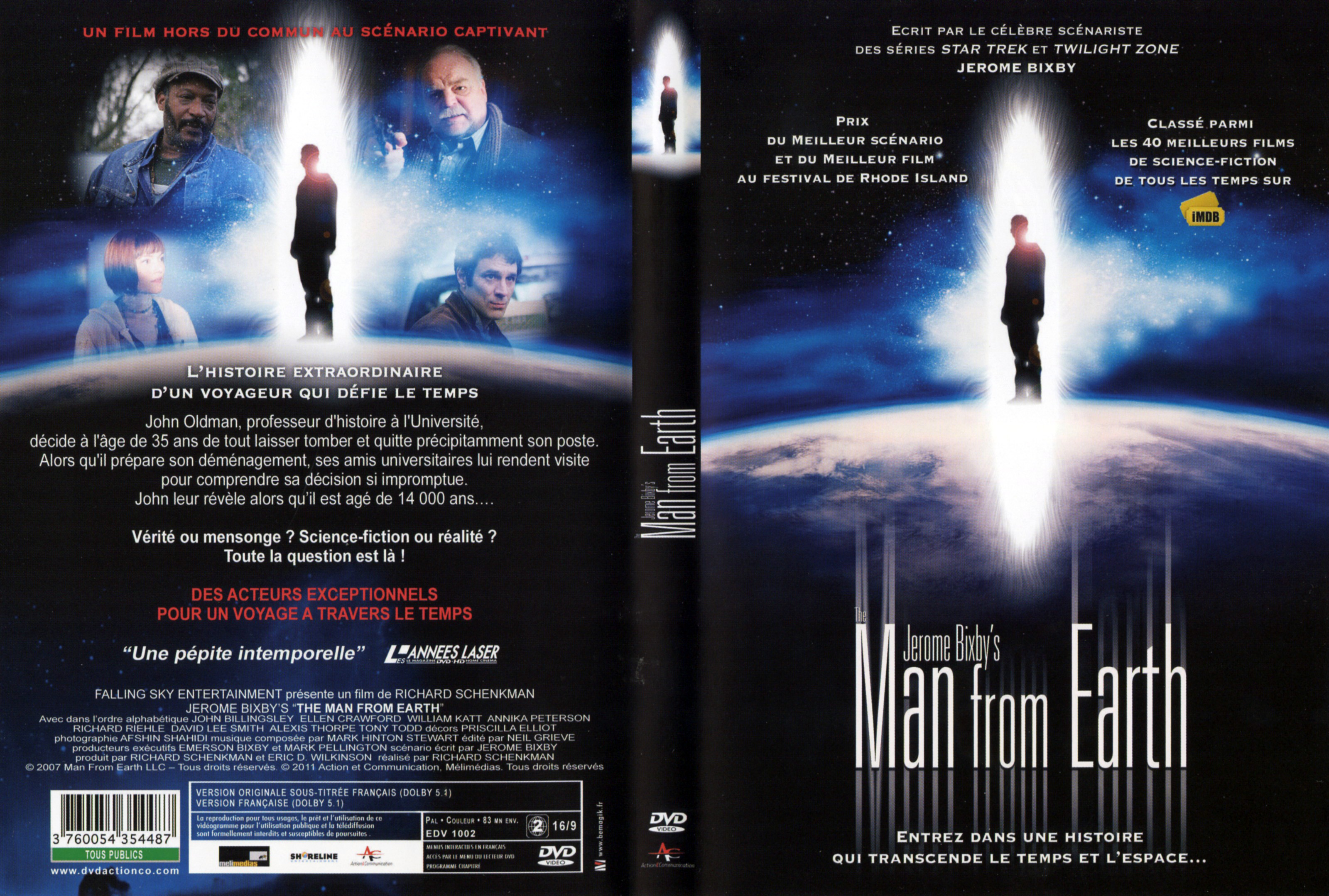 Jaquette DVD Man from earth