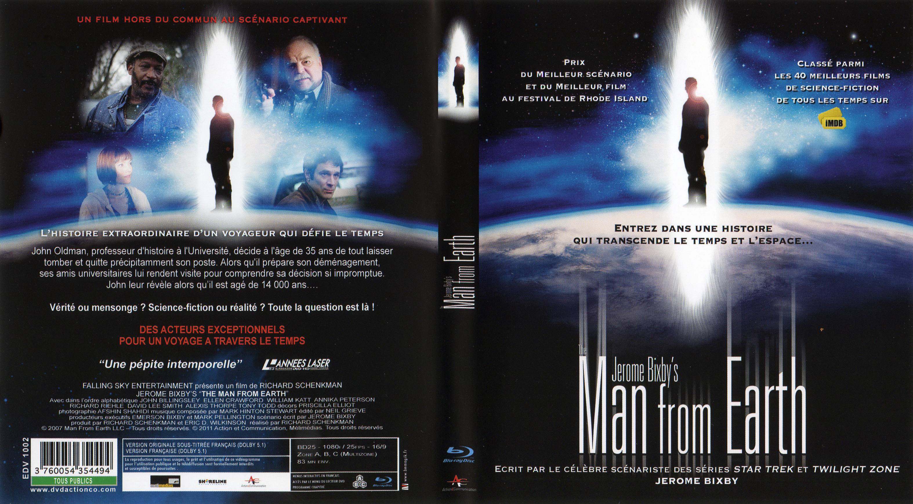 Jaquette DVD Man from earth (BLU-RAY)