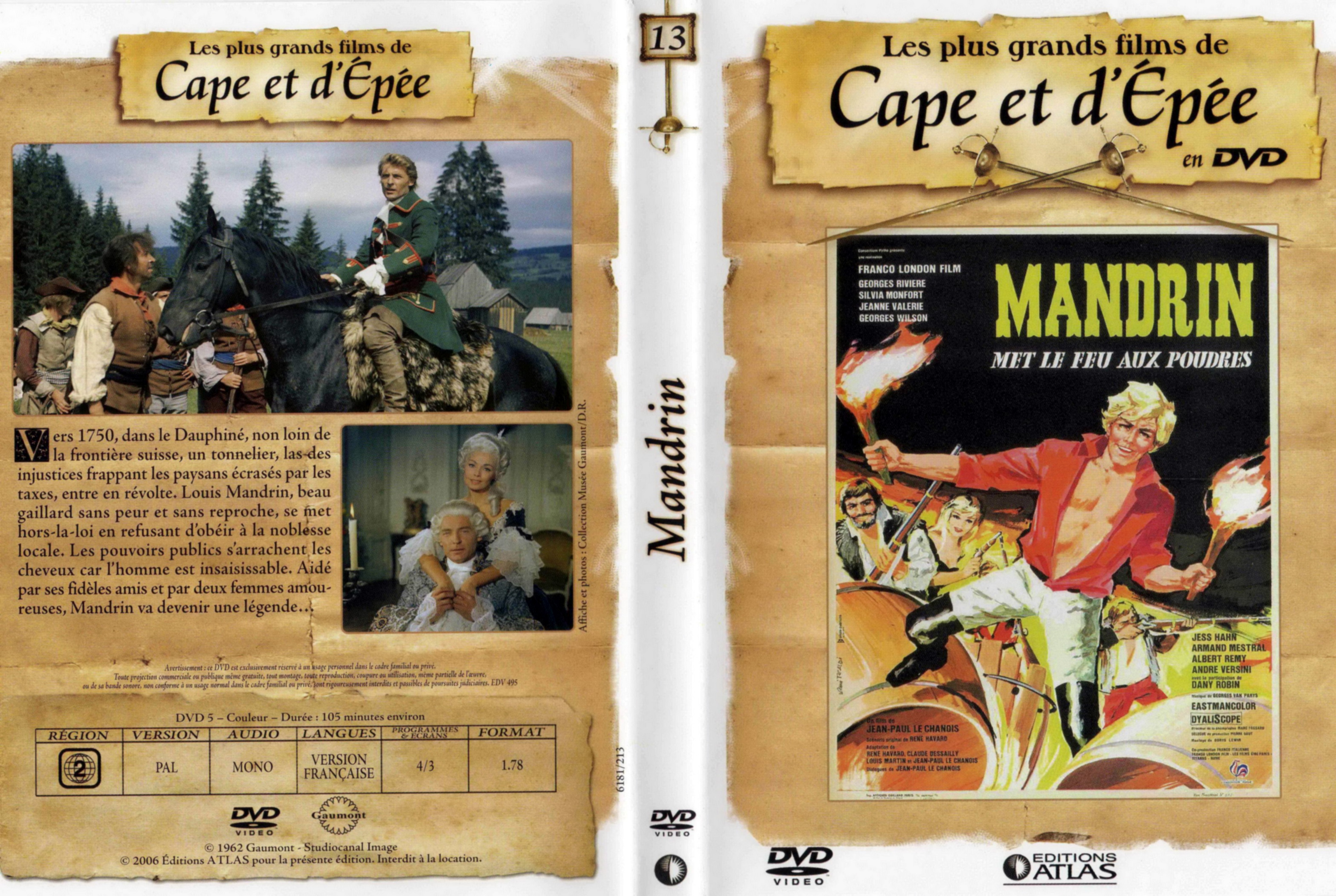 Jaquette DVD Mandrin