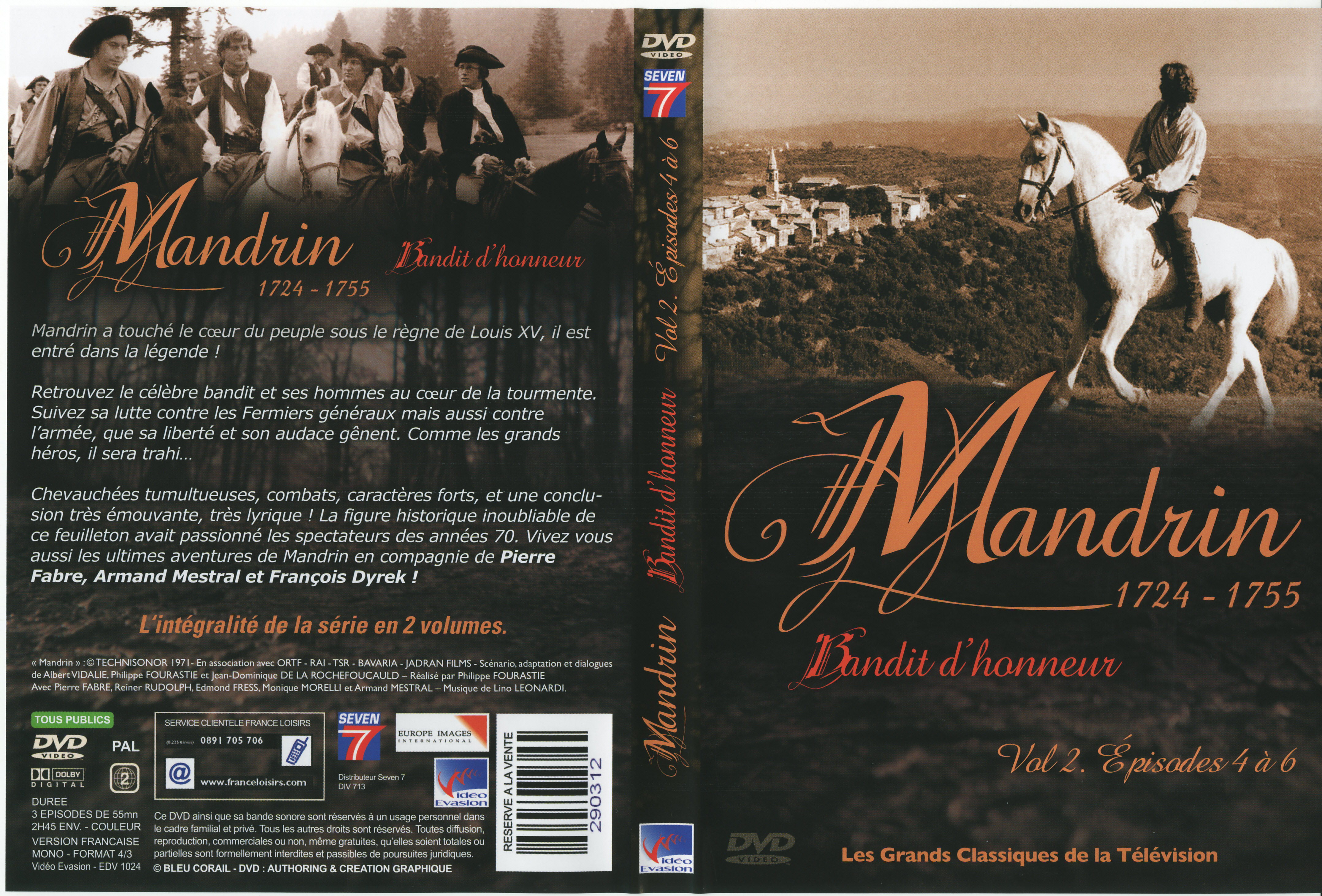 Jaquette DVD Mandrin vol 2