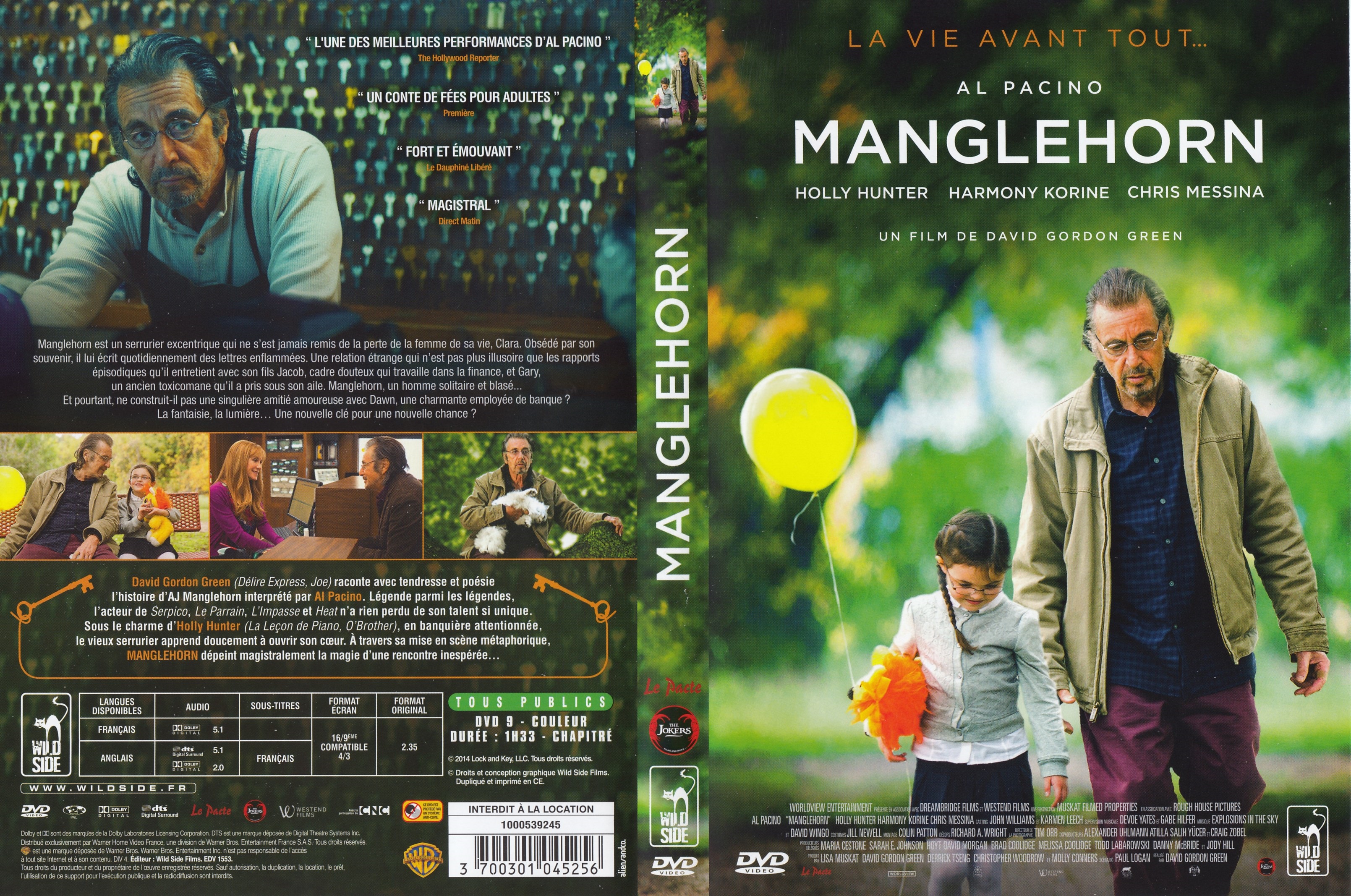 Jaquette DVD Manglehorn