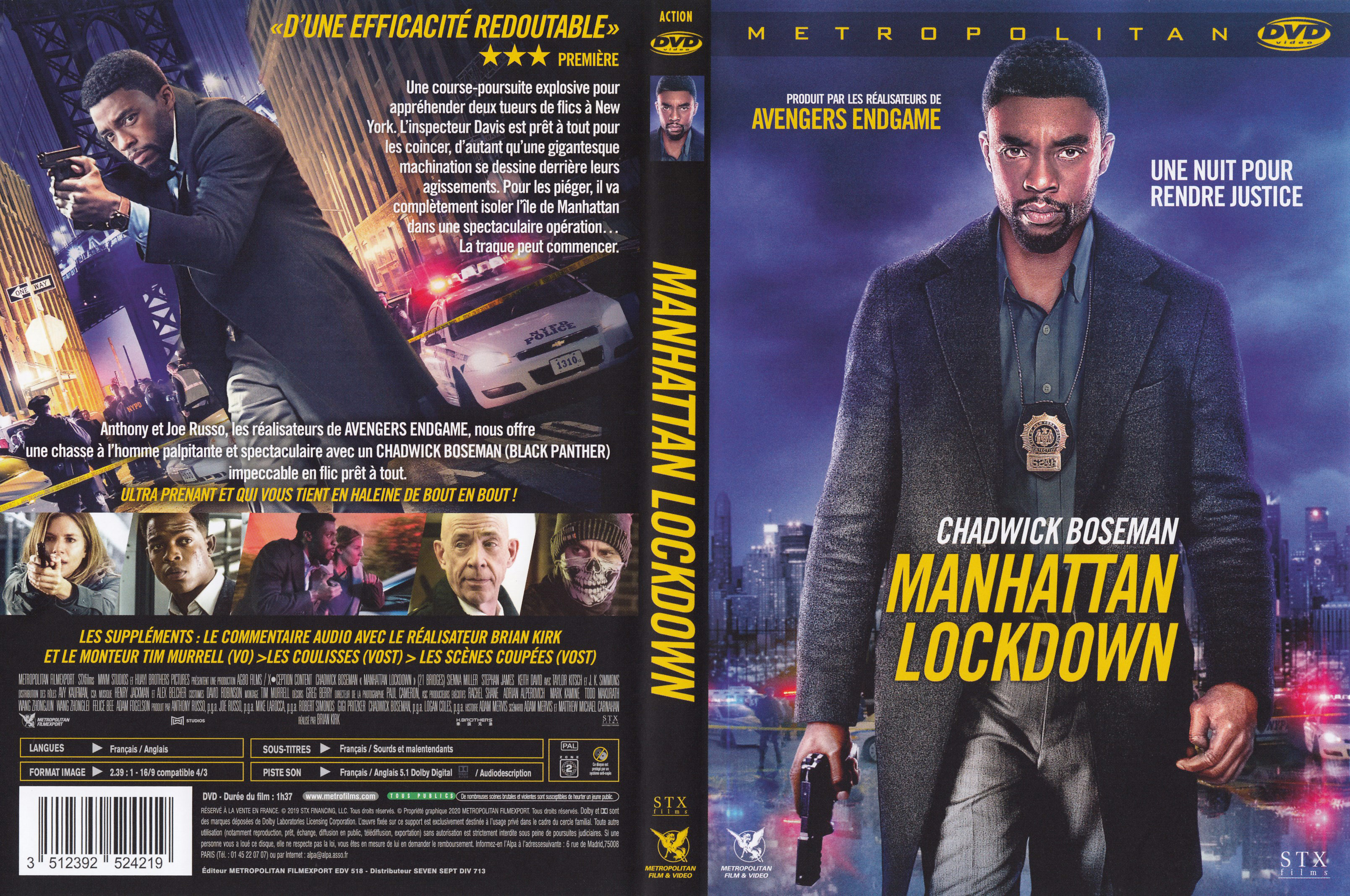 Jaquette DVD Manhattan lockdown
