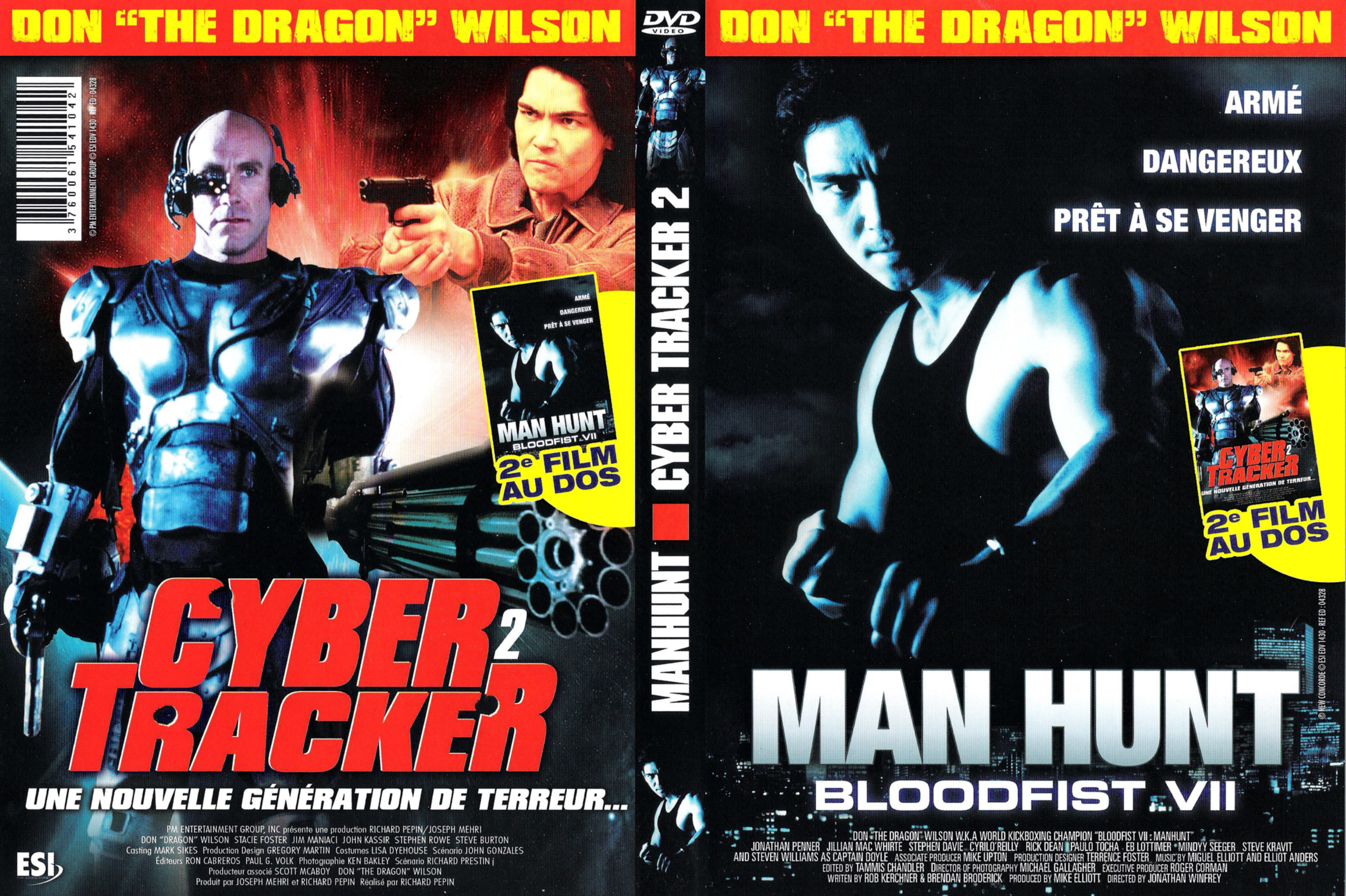 Jaquette DVD Manhunt + Cybertracker 2