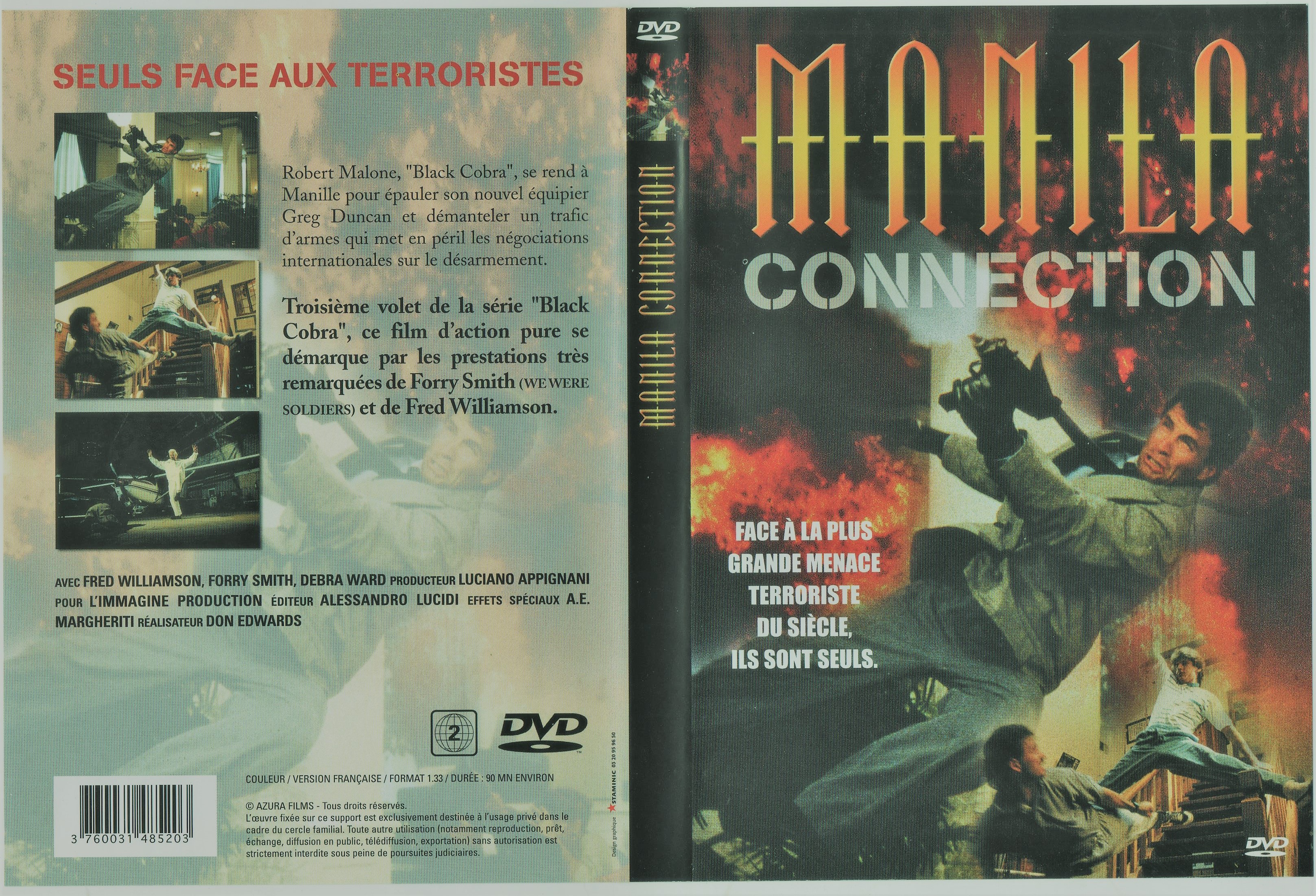 Jaquette DVD Manila connection