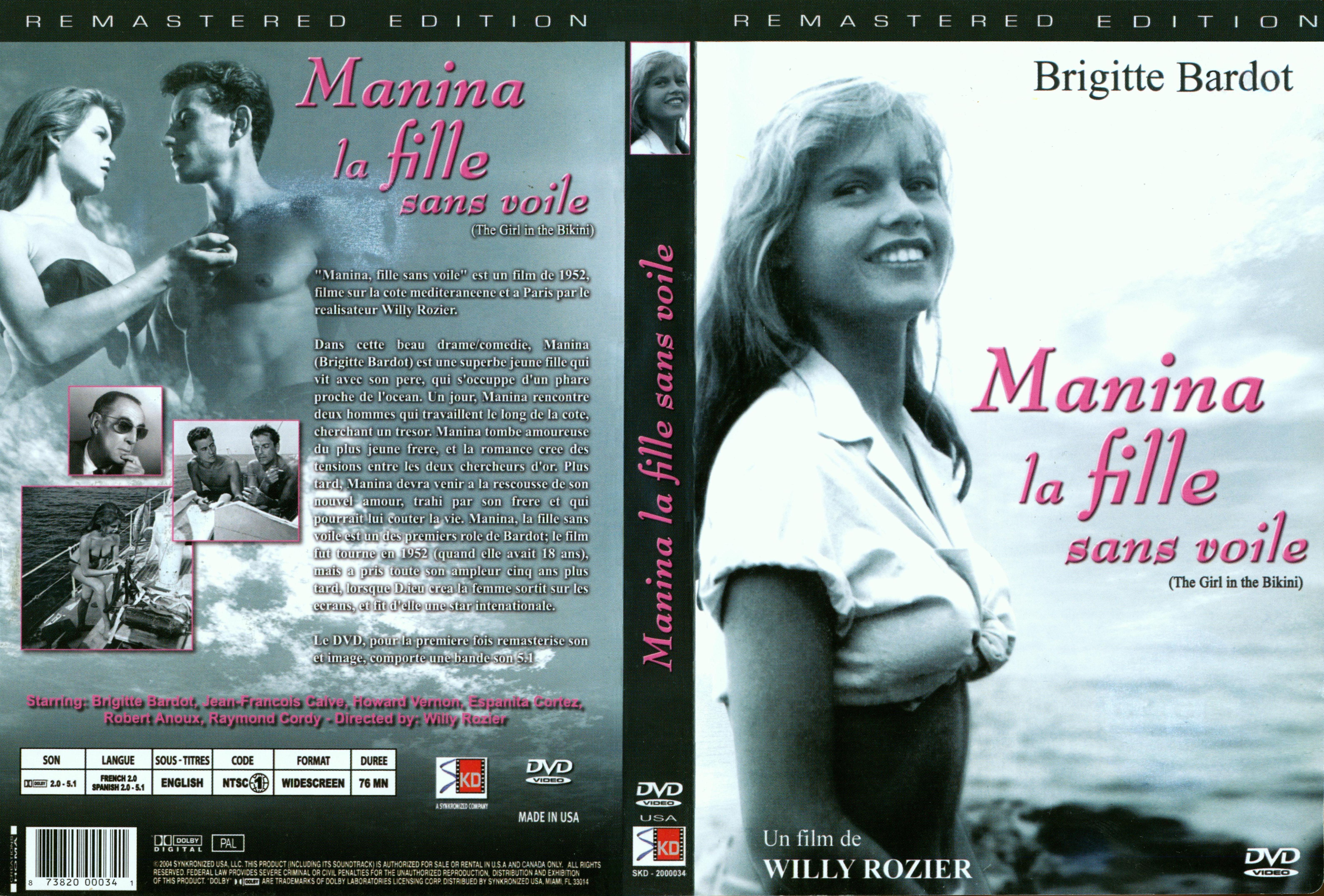 Jaquette DVD Manina la fille sans voile