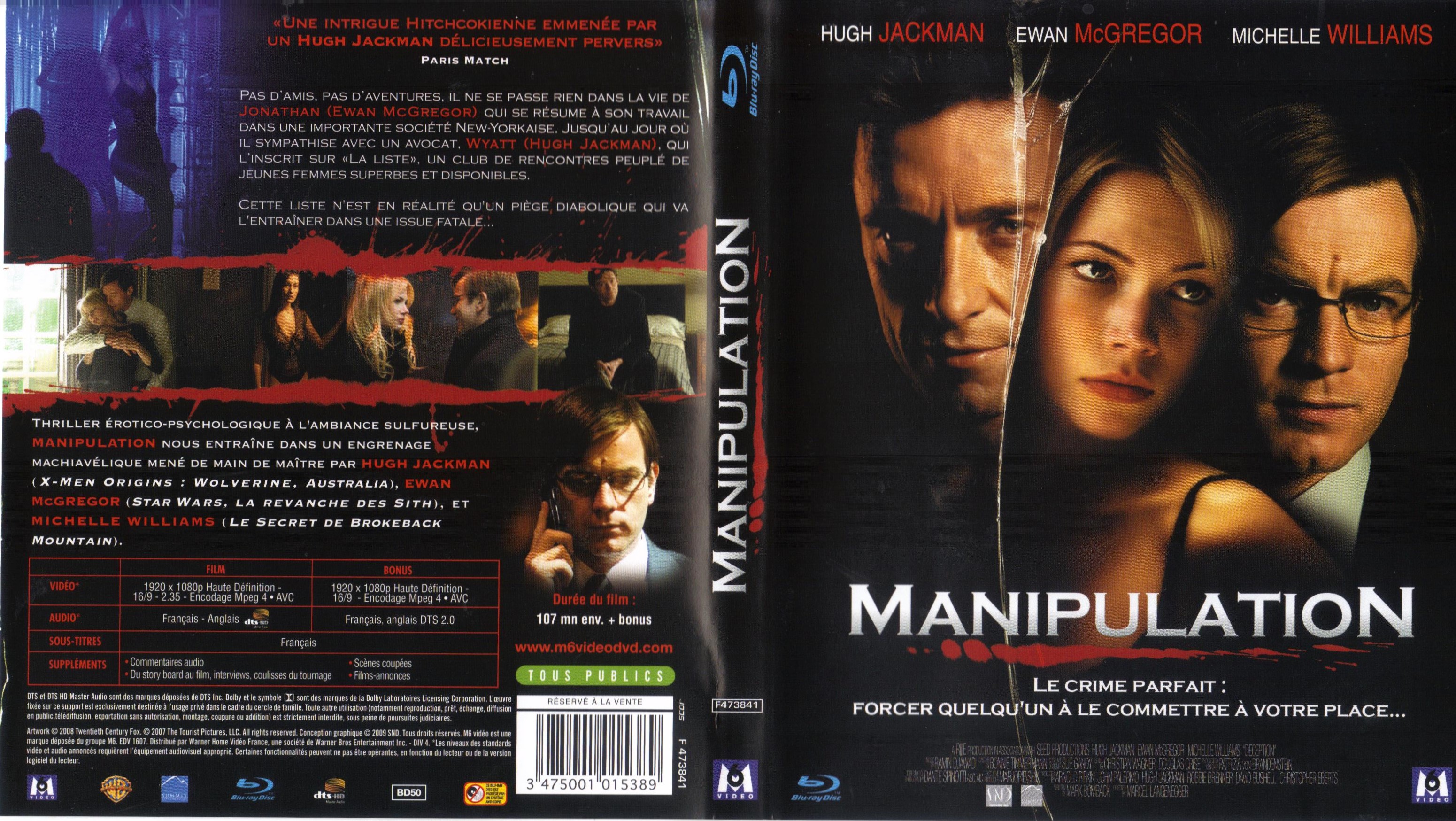 Jaquette DVD Manipulation (BLU-RAY)