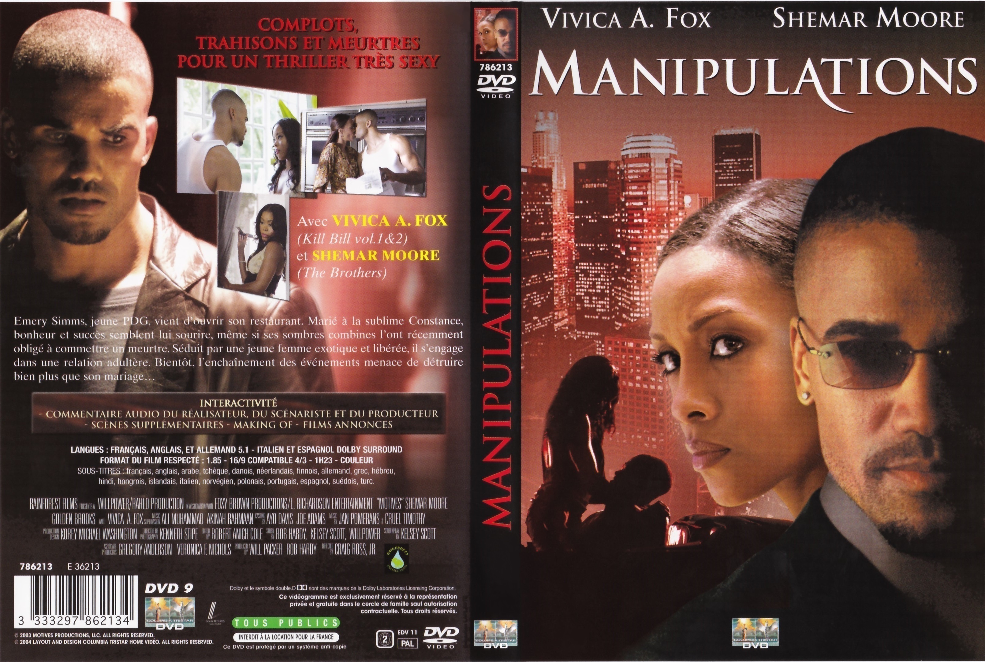 Jaquette DVD Manipulations (2004)