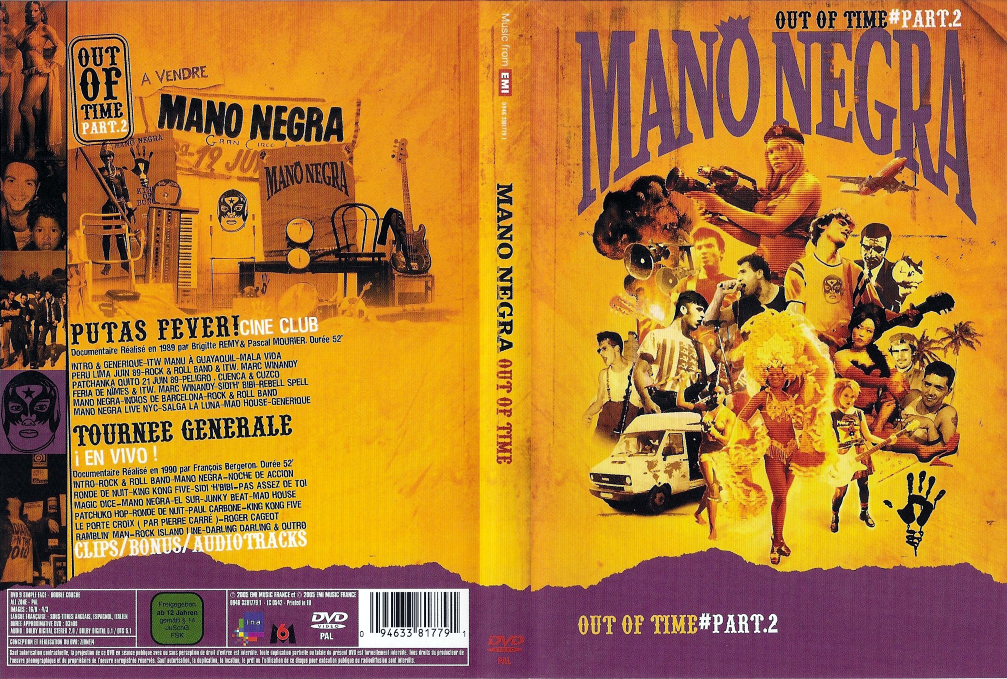 Jaquette DVD Mano negra out of time part 2