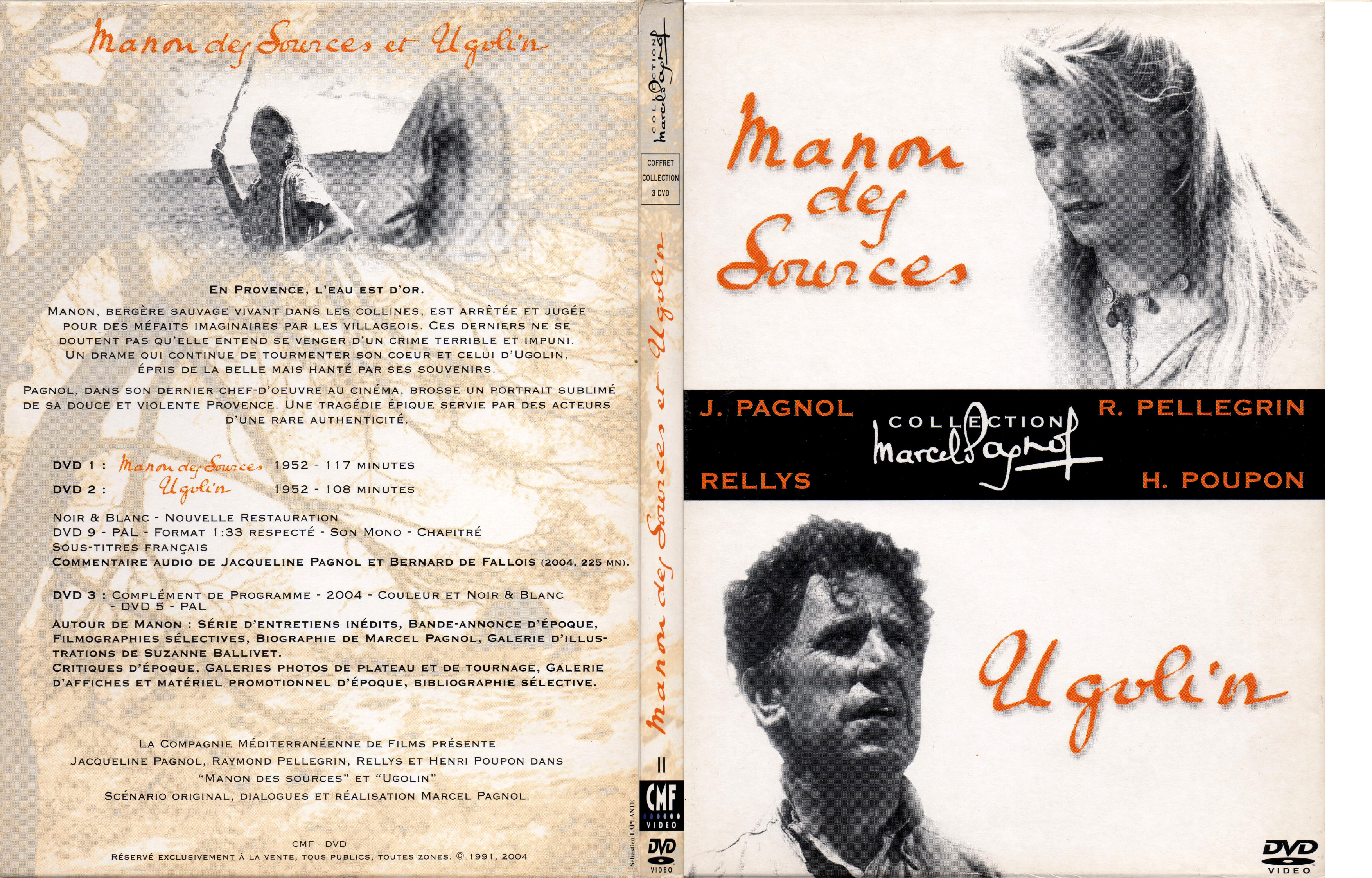 Jaquette DVD Manon des sources et Ugolin - SLIM