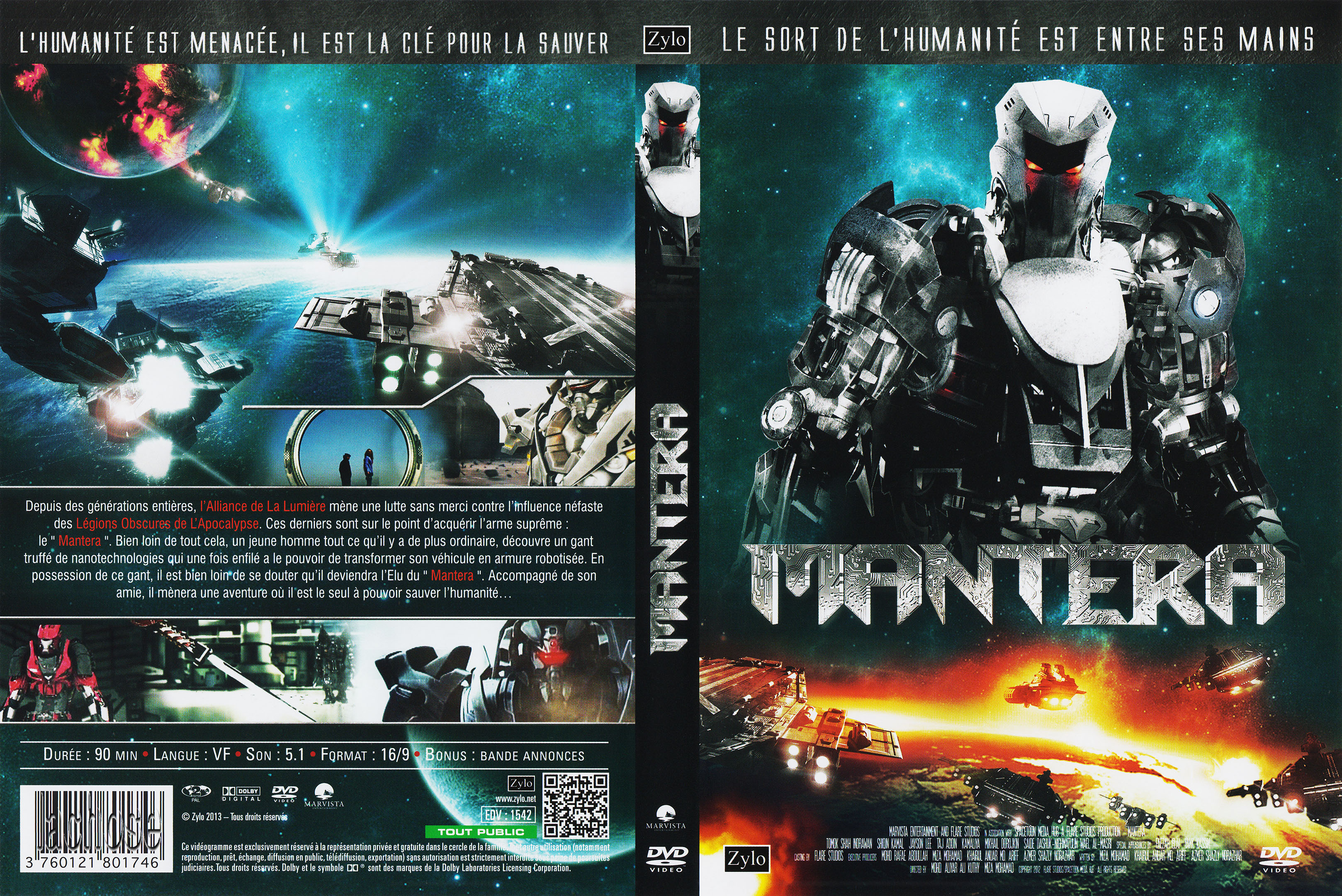 Jaquette DVD Mantera