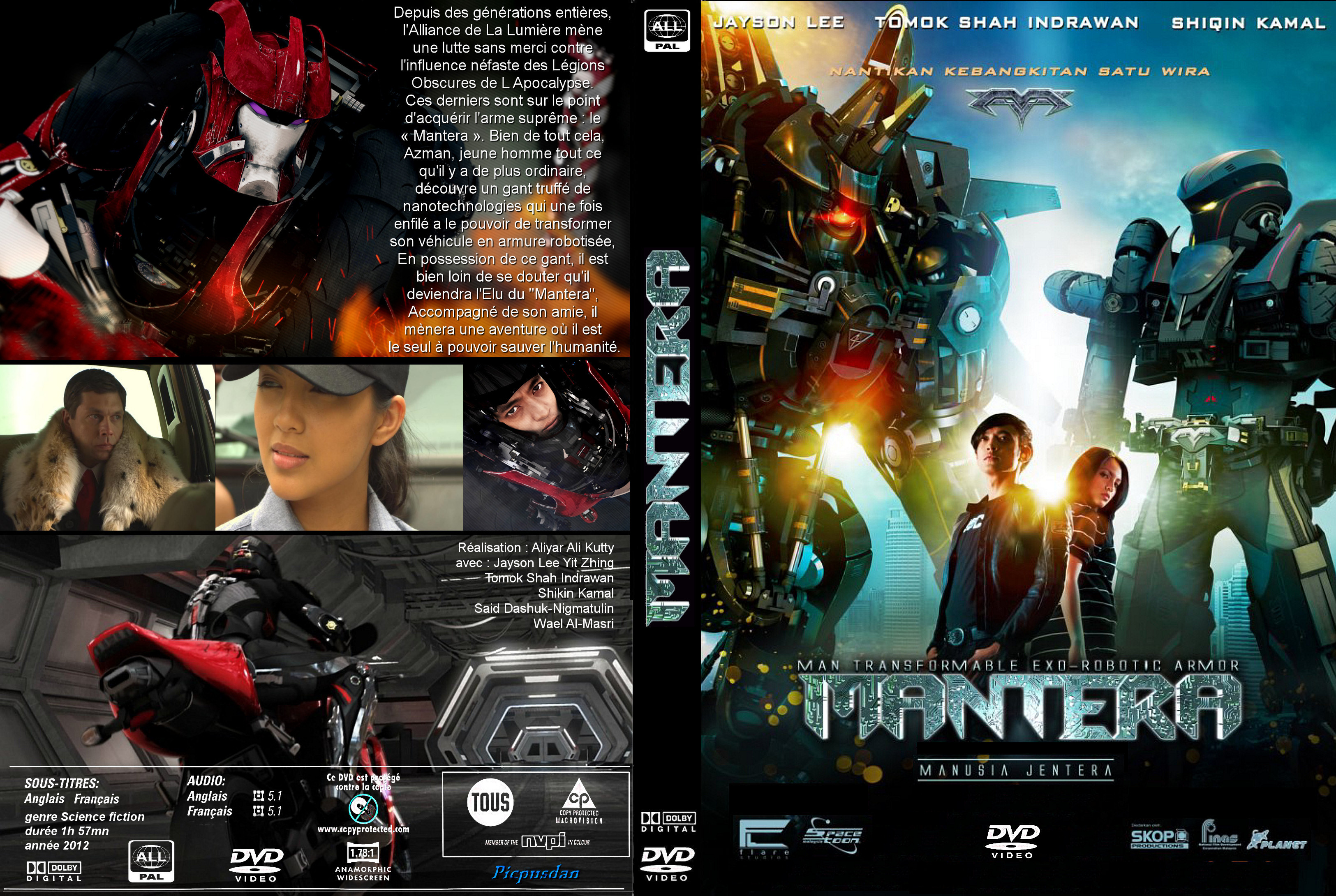 Jaquette DVD Mantera custom