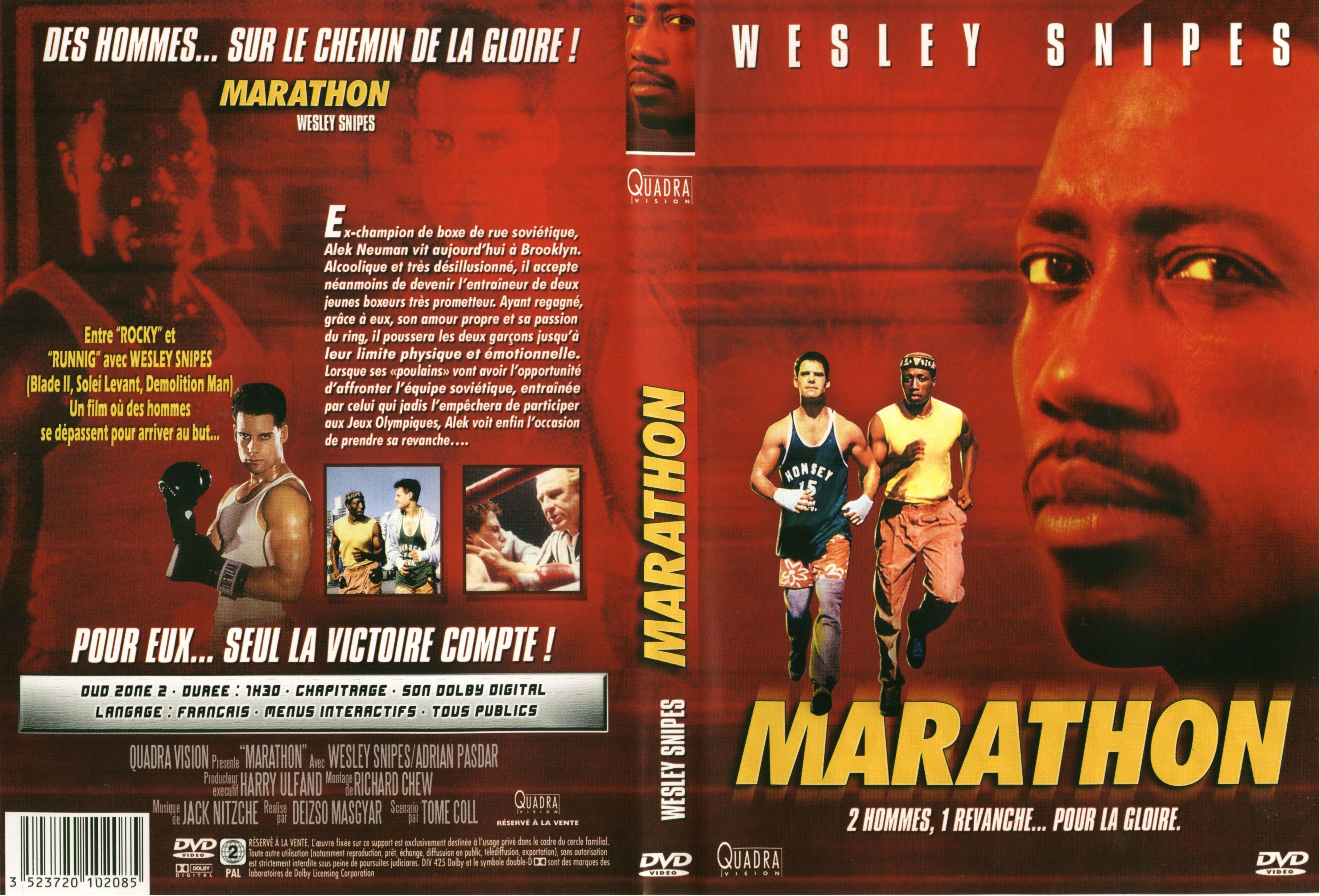 Jaquette DVD Marathon