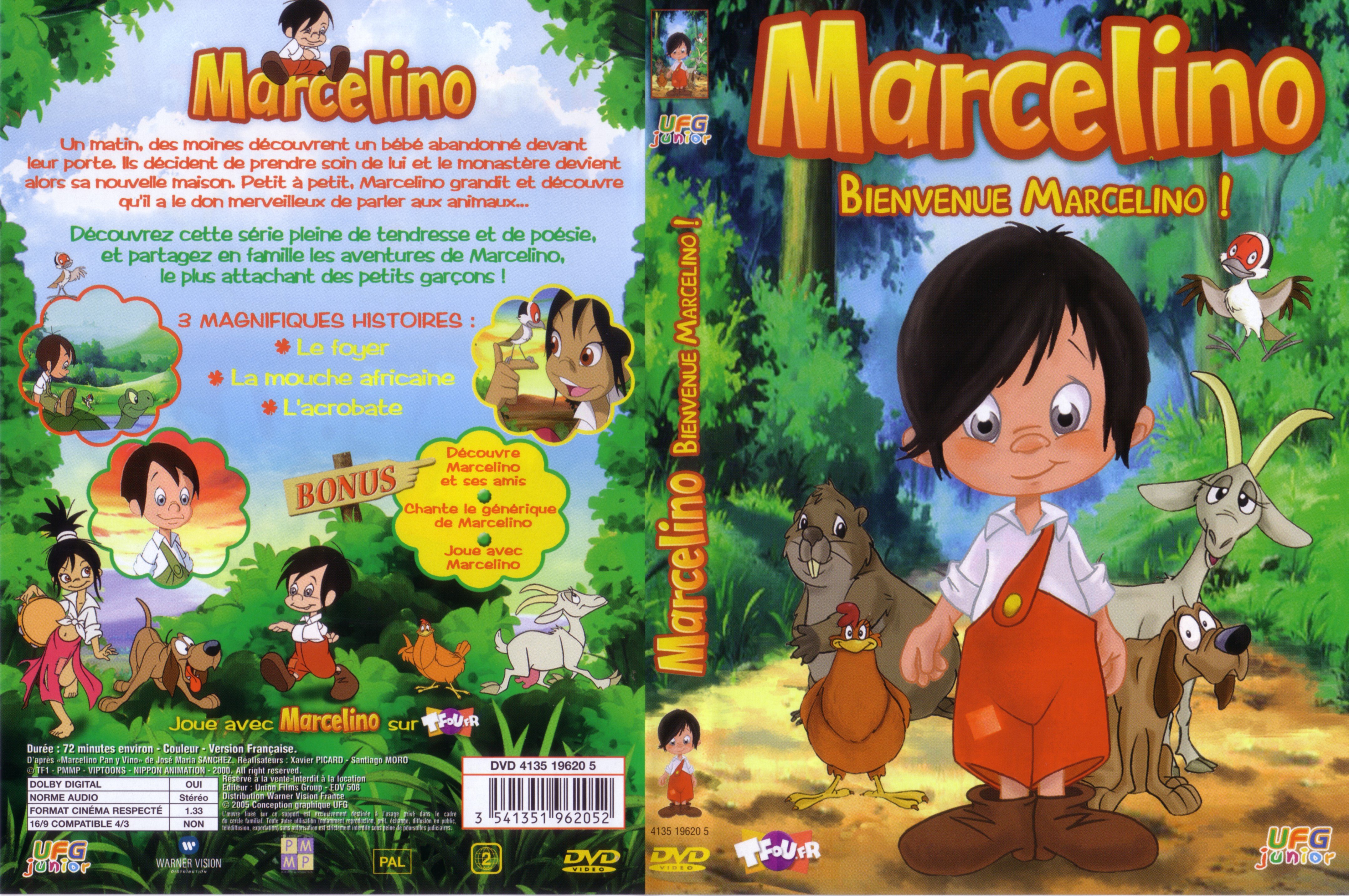 Jaquette DVD Marcelino - Bienvenue Marcelino