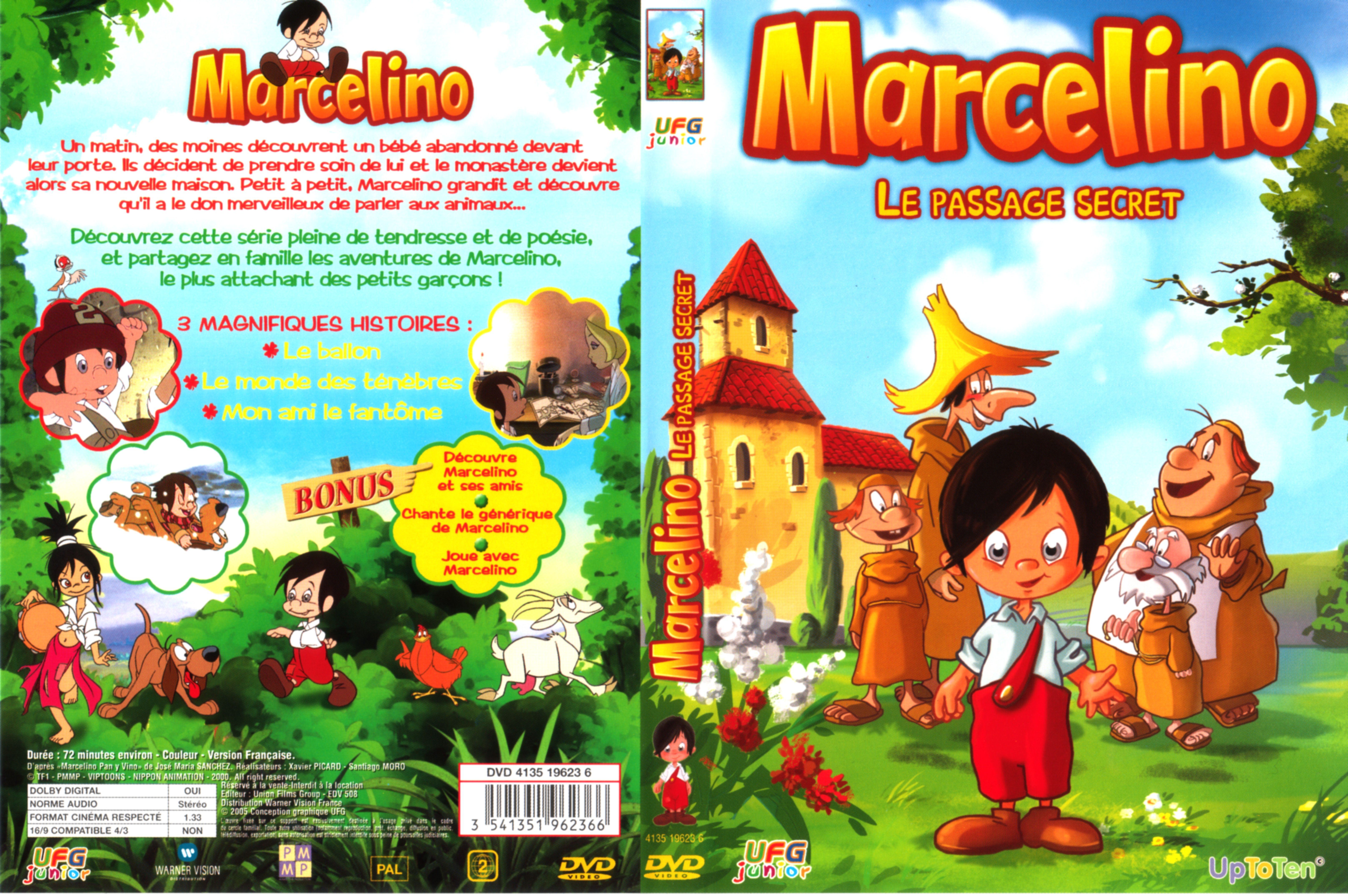 Jaquette DVD Marcelino - Le passage secret