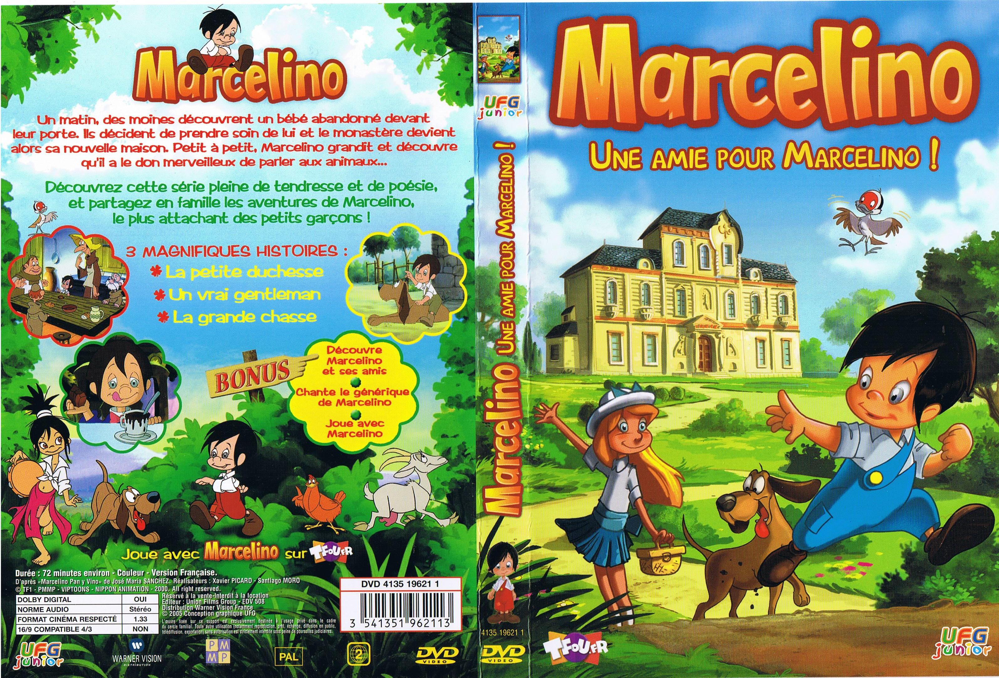 Jaquette DVD Marcelino - Une amie pour marcelino