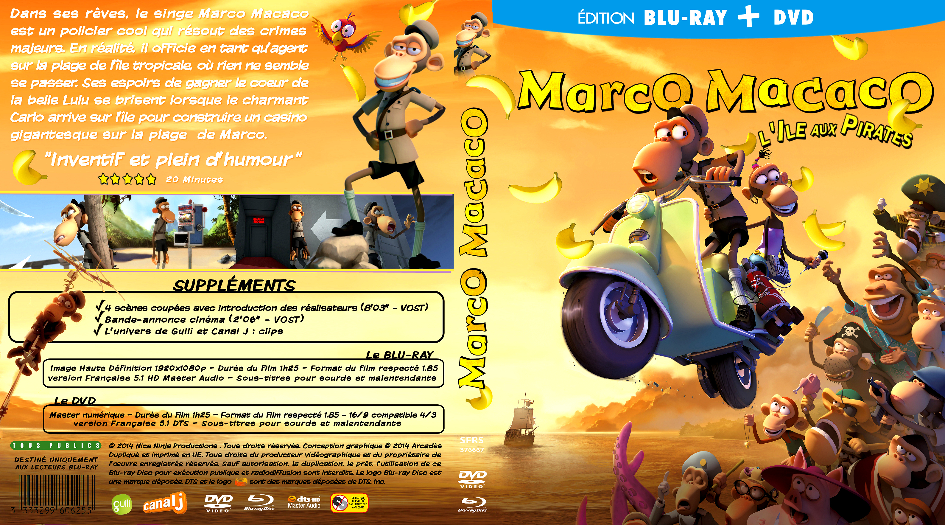 Jaquette DVD Marco Macaco - L
