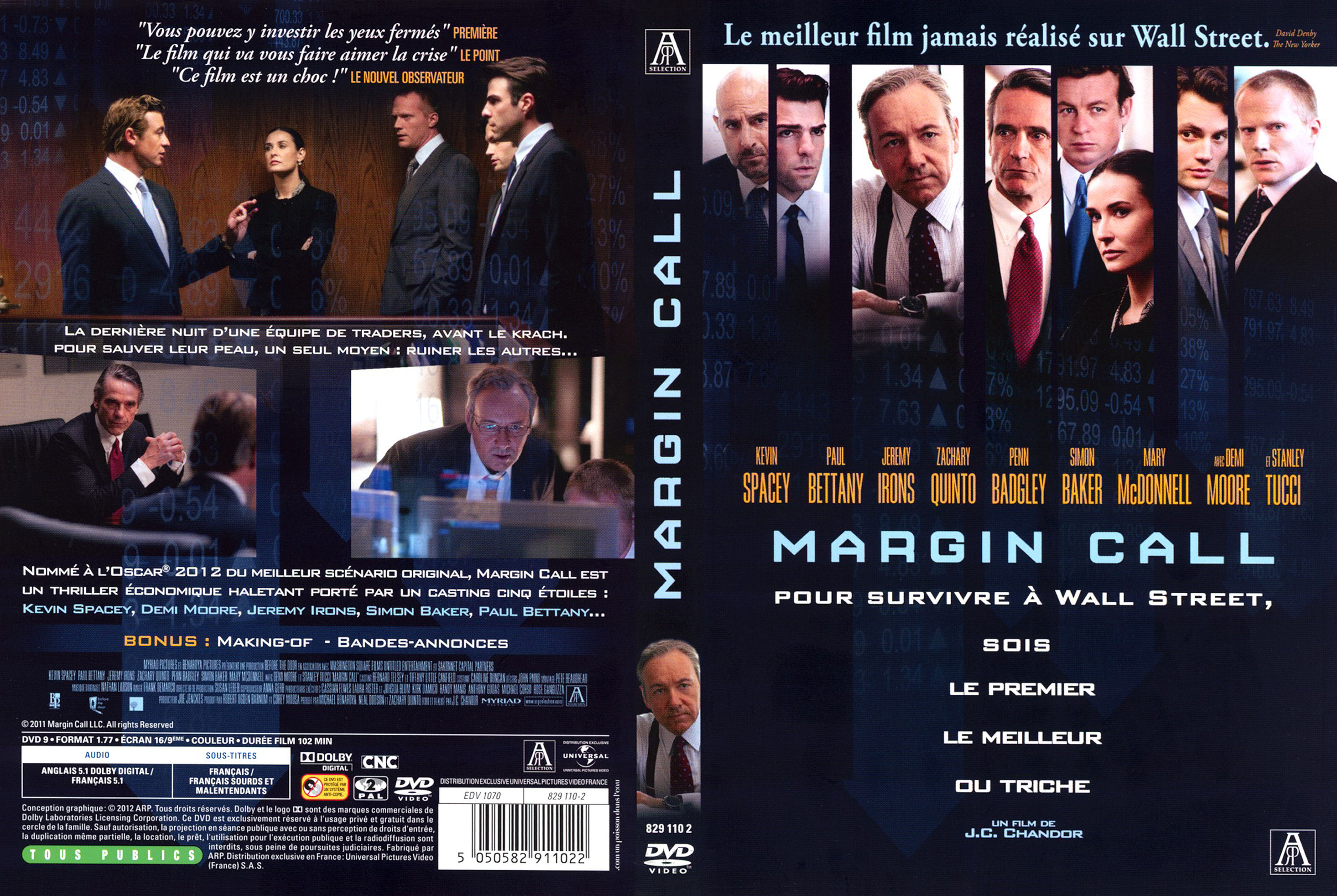 Jaquette DVD Margin Call