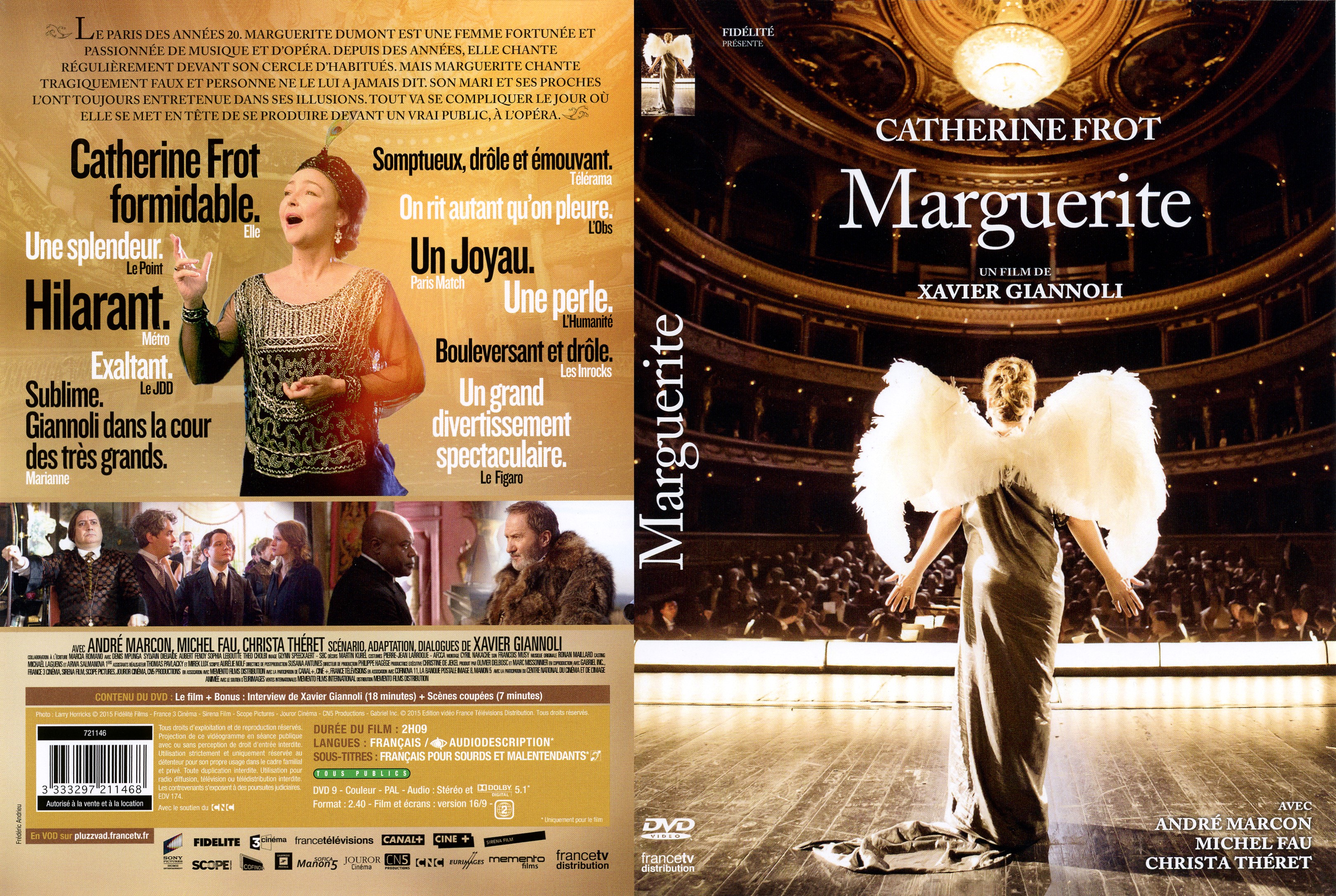 Jaquette DVD Marguerite