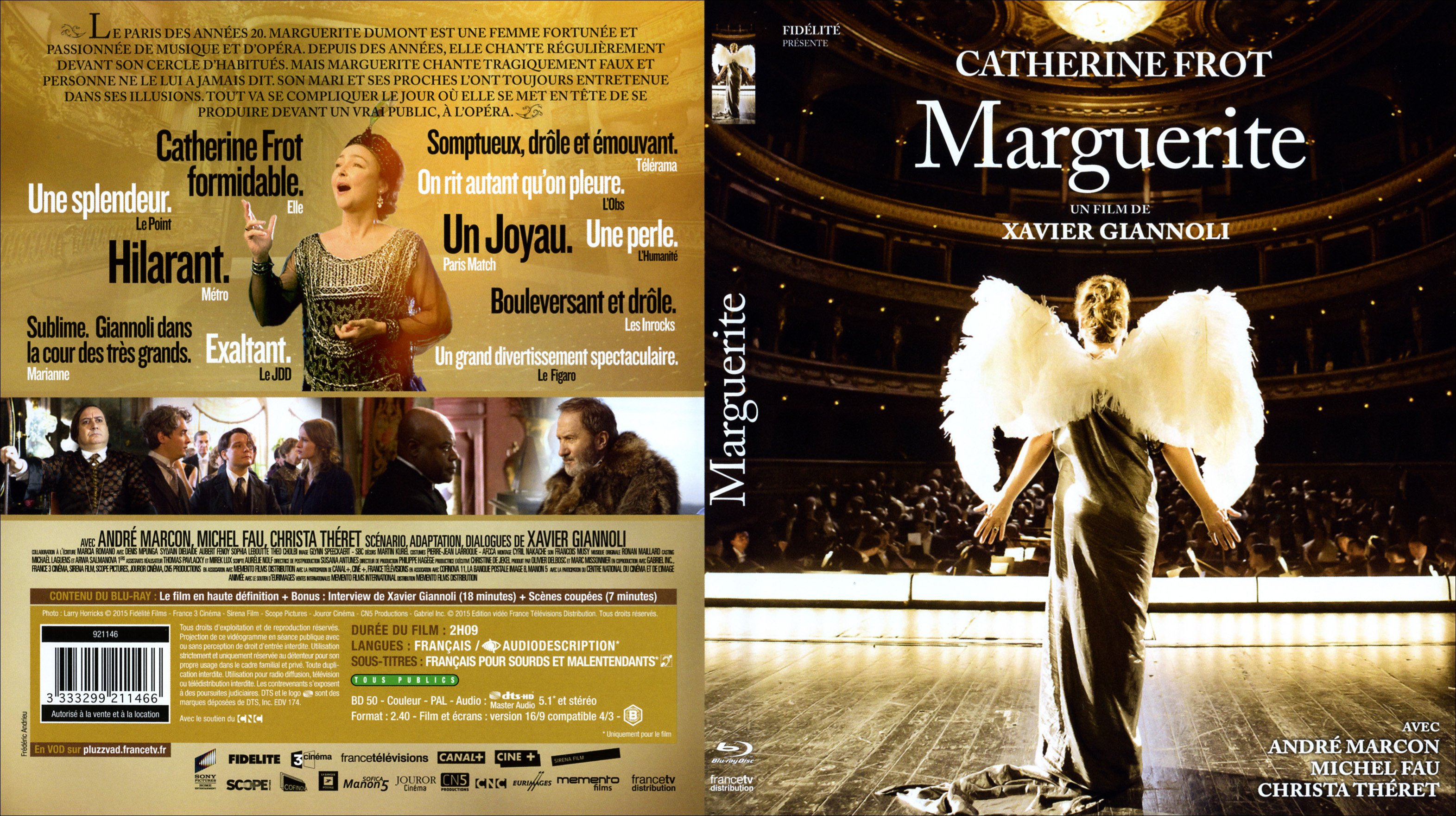 Jaquette DVD Marguerite (BLU-RAY)