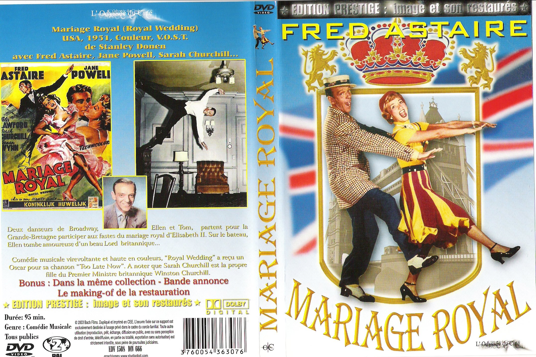 Jaquette DVD Mariage Royal
