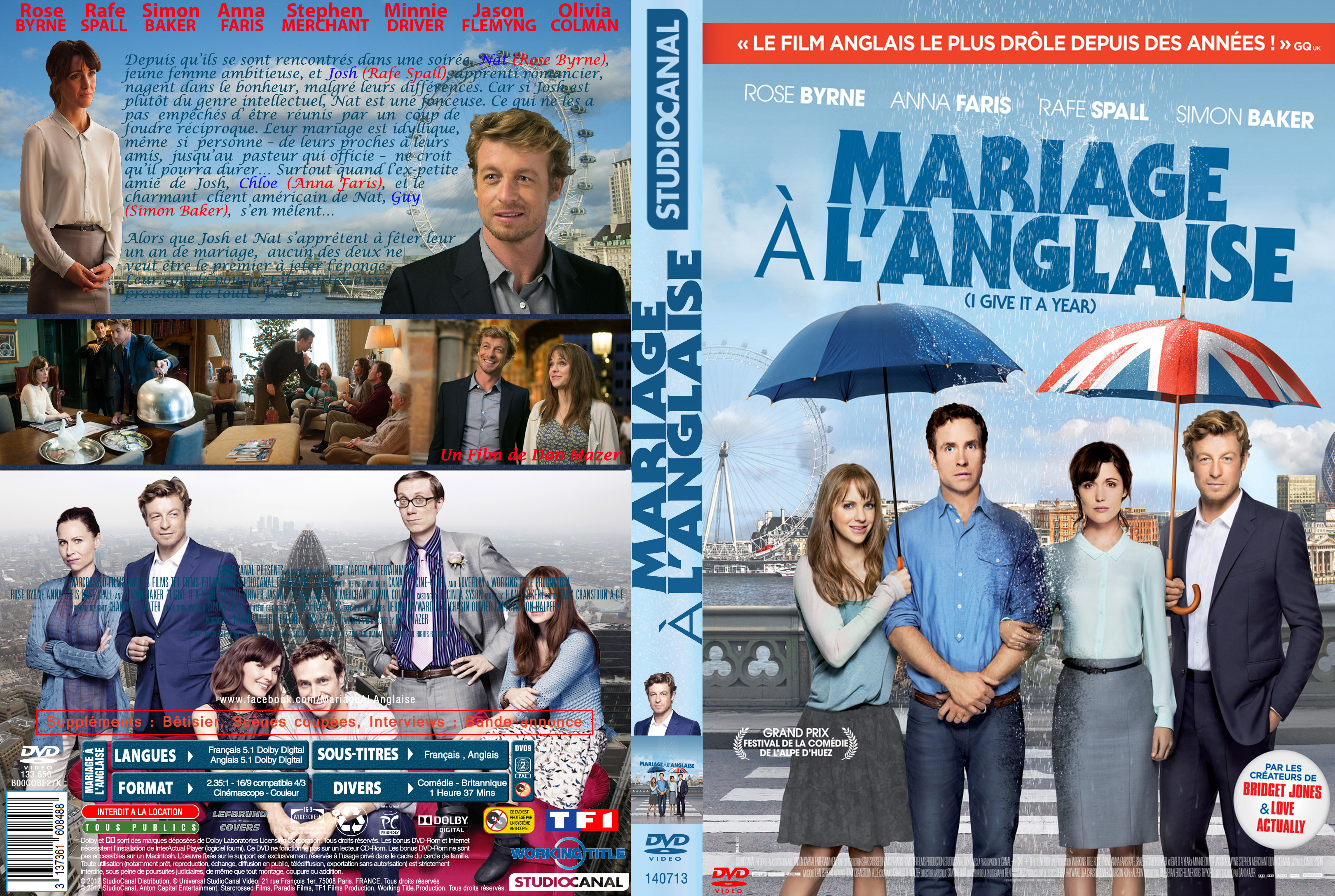 Jaquette DVD Mariage  l