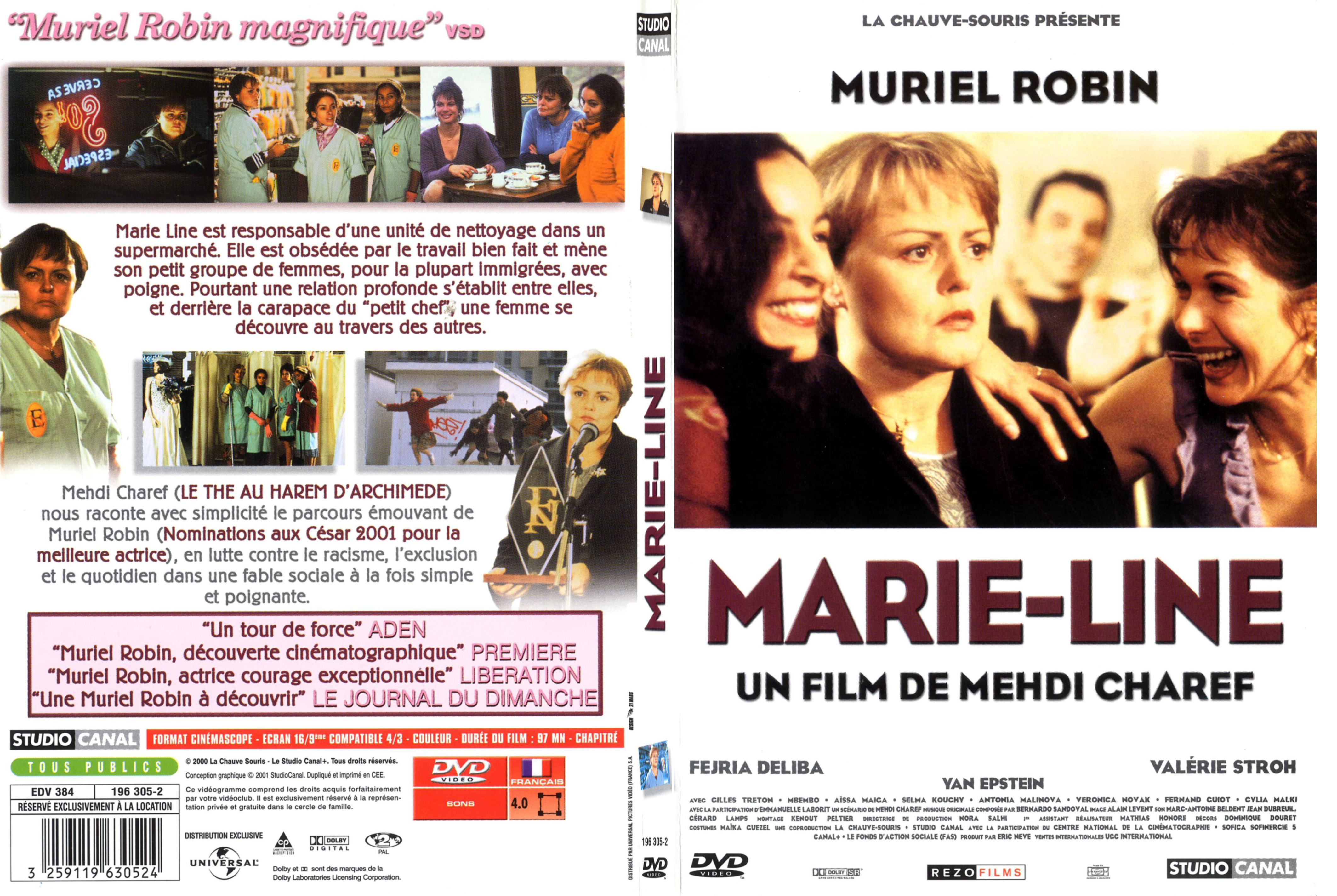 Jaquette DVD Marie-Line - SLIM