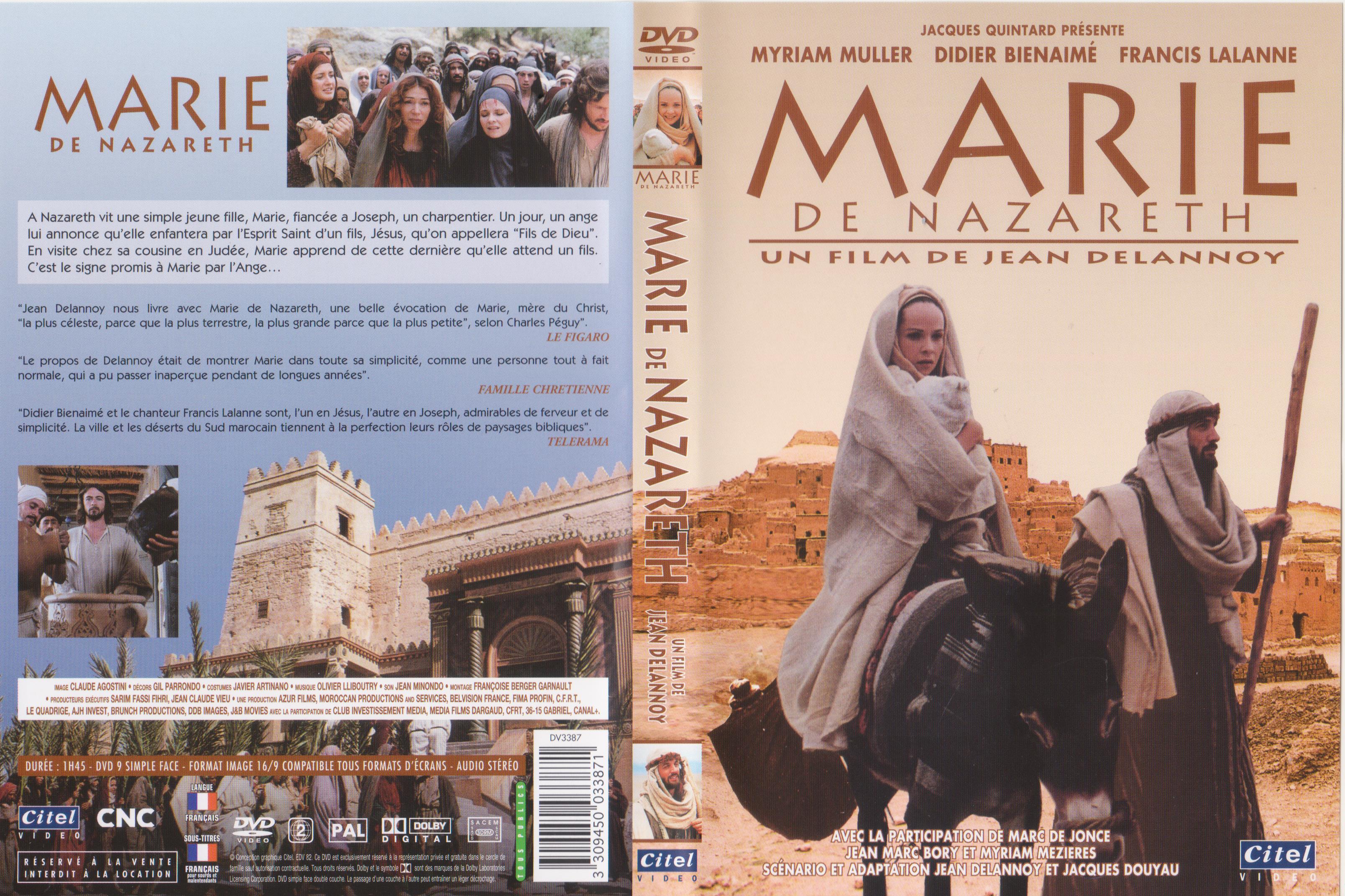 Jaquette DVD Marie de Nazareth