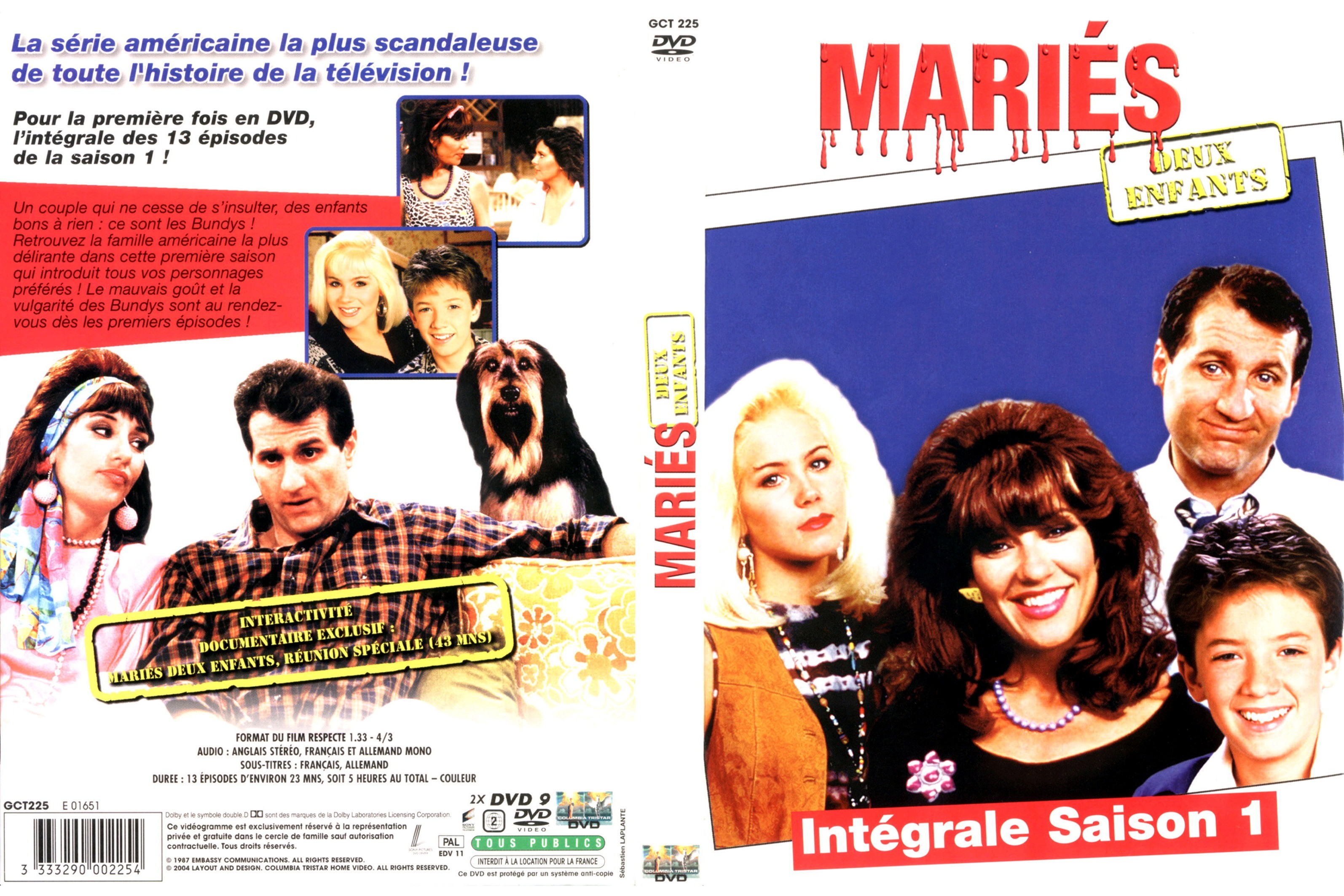 Jaquette DVD Maris deux enfants saison 1