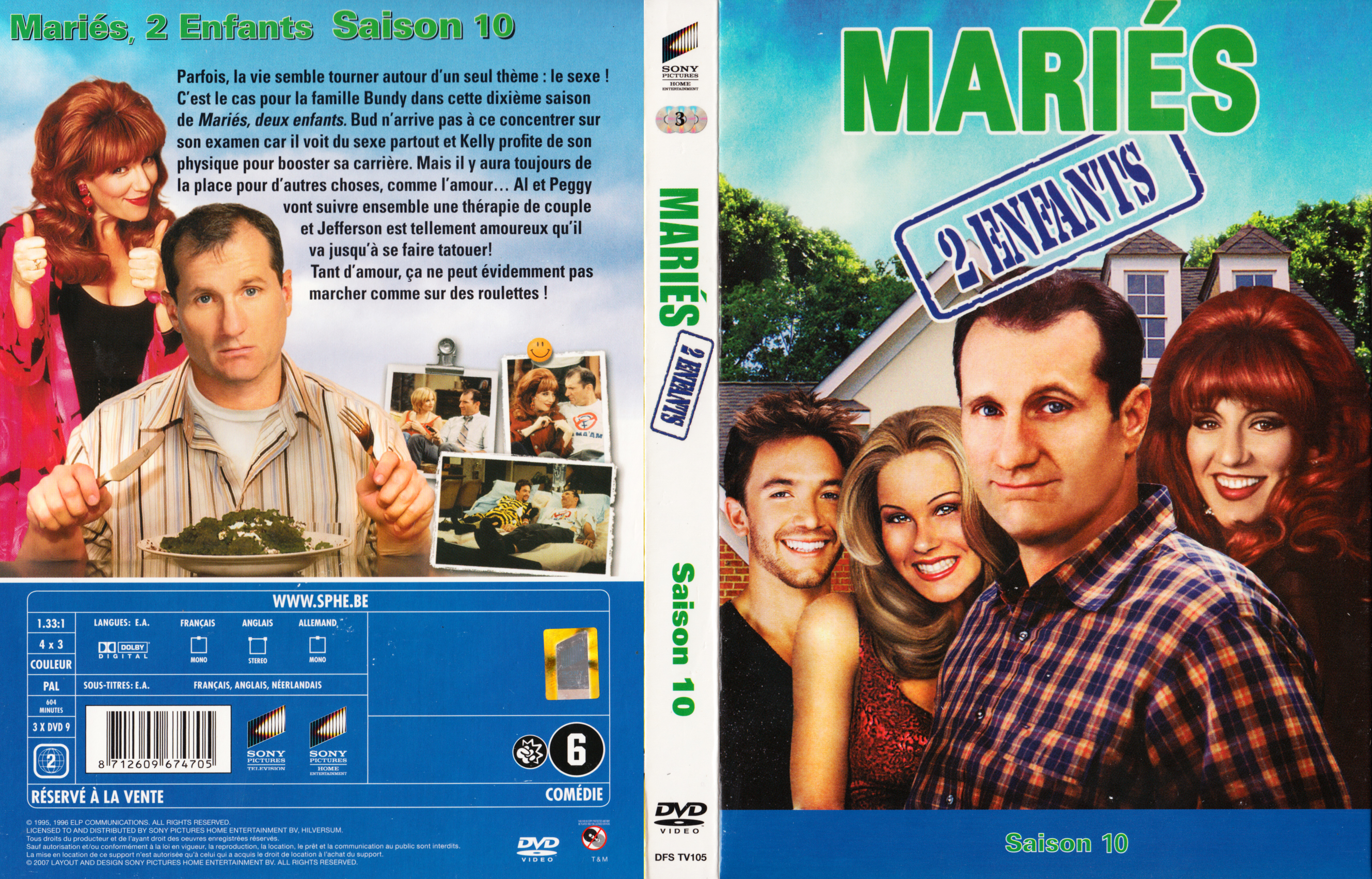 Jaquette DVD Maris deux enfants saison 10 v2