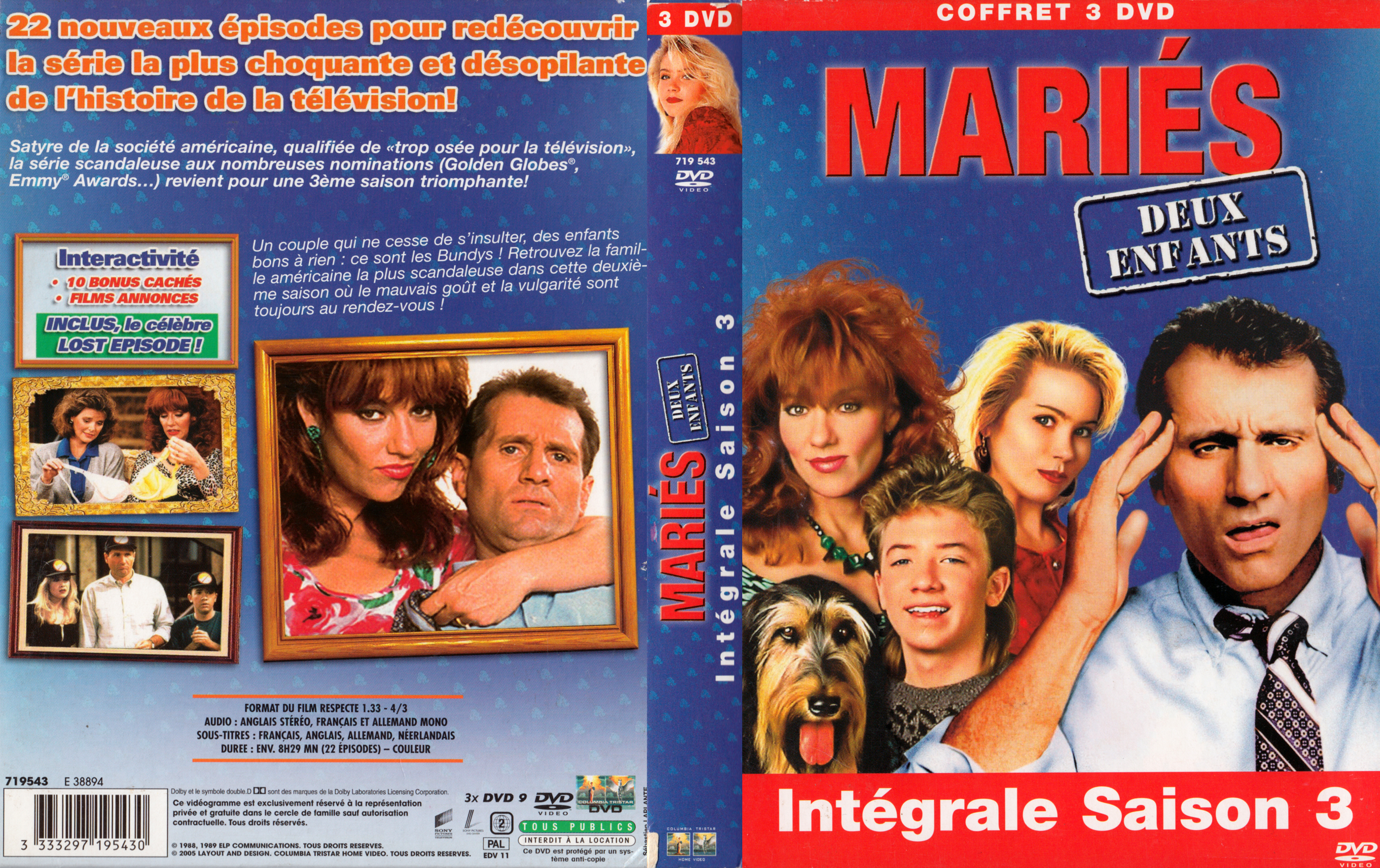 Jaquette DVD Maris deux enfants saison 3 v3