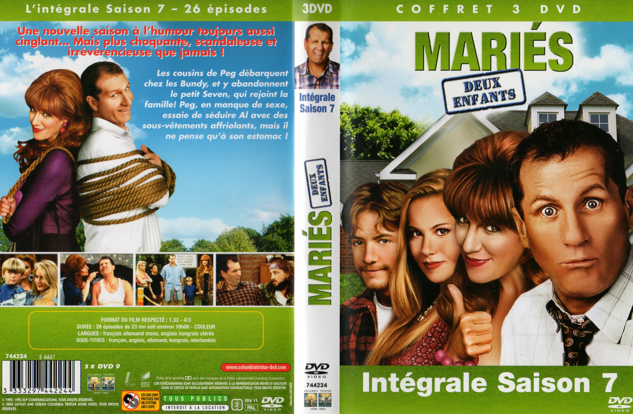 Jaquette DVD Maris deux enfants saison 7