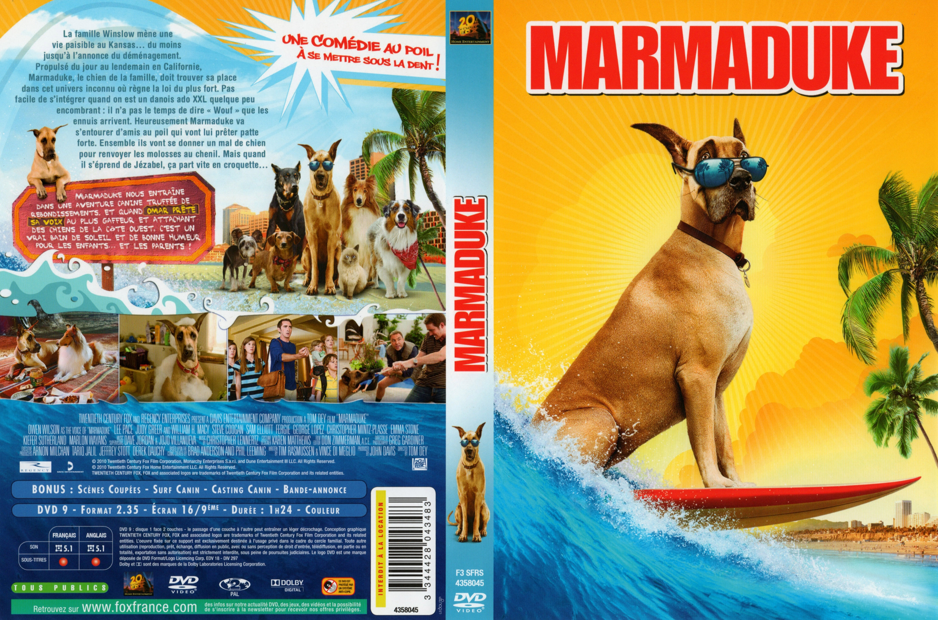 Jaquette DVD Marmaduke